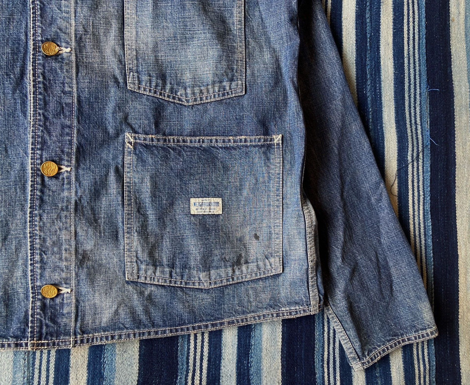 Neighborhood NEIGHBORHOOD 16SS WASHED Governor C-JKT XL Size US XL / EU 56 / 4 - 6 Thumbnail