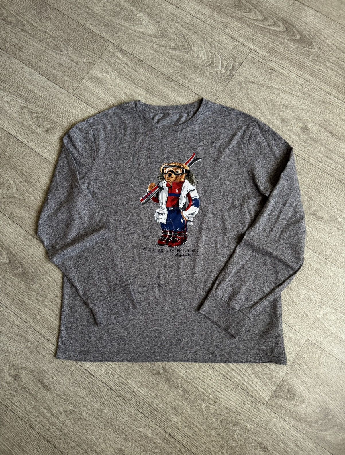 Polo Ralph Lauren 🔷Polo Bear By Ralph Lauren Long sleeve T-shirt🔷 Size US L / EU 52-54 / 3 - 1 Thumbnail