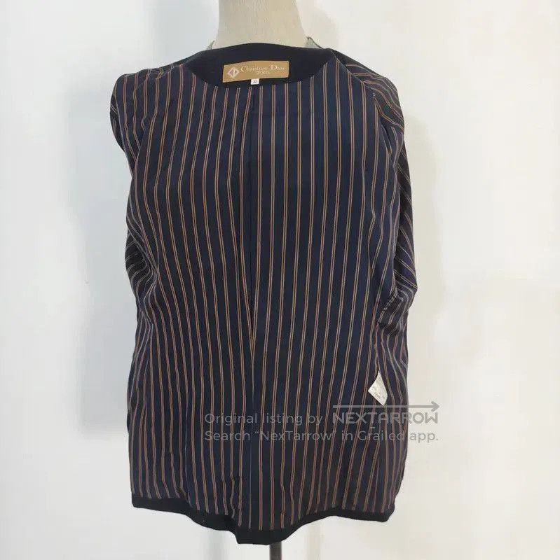 Dior Dior Women's Blue Wool Long Sleeve Cardigan . Size M / US 6-8 / IT 42-44 - 5 Thumbnail