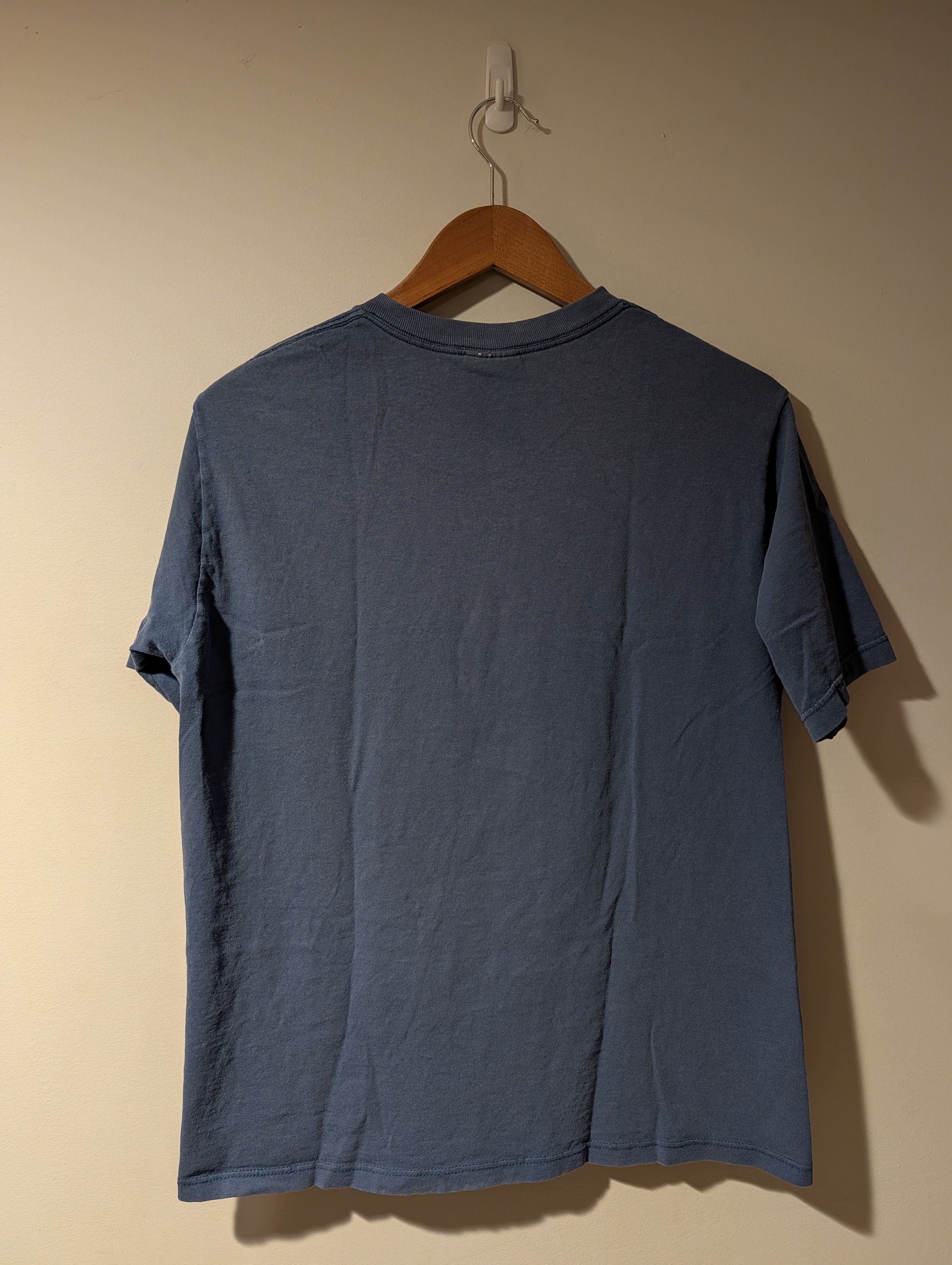 Adidas Adidas Soccer Performance Graphic Blue Grey Retro T-Shirt XL Size US XL / EU 56 / 4 - 5 Thumbnail