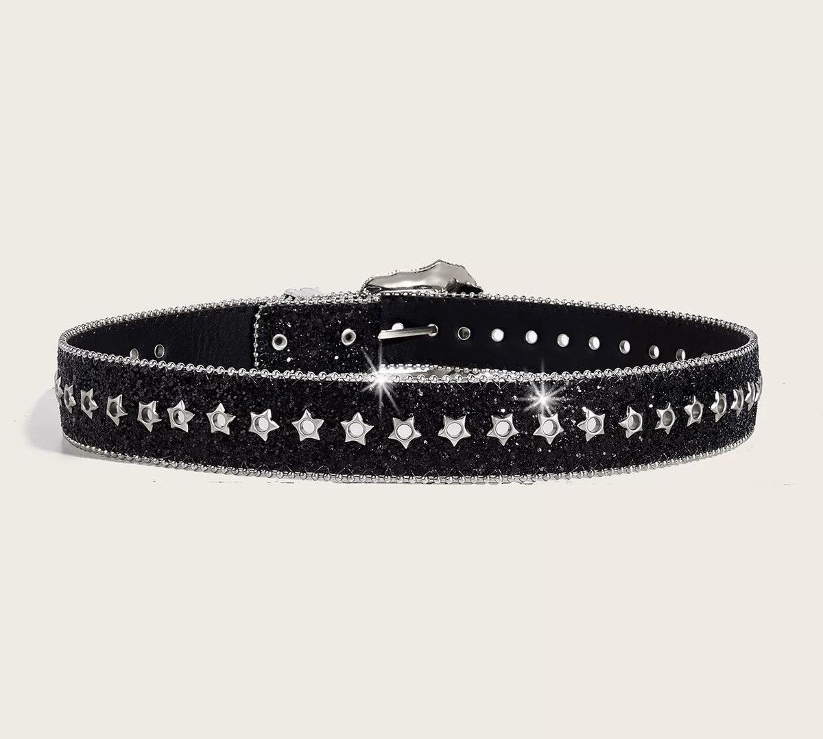 Other Vintage punk rock unisex star studded rivet western belt Size ONE SIZE - 5 Thumbnail