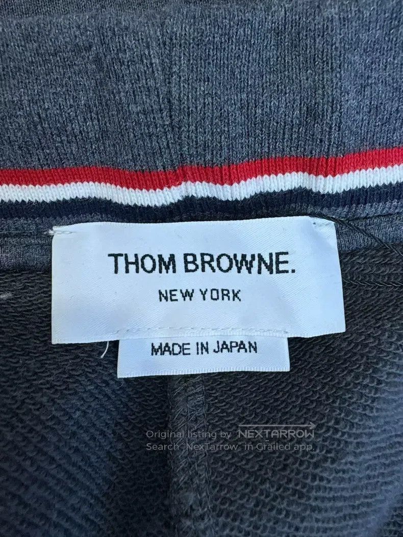 Thom Browne Thom Browne size 5 Dark gray four-stripe sweatpants Size US 32 / EU 48 - 3 Thumbnail
