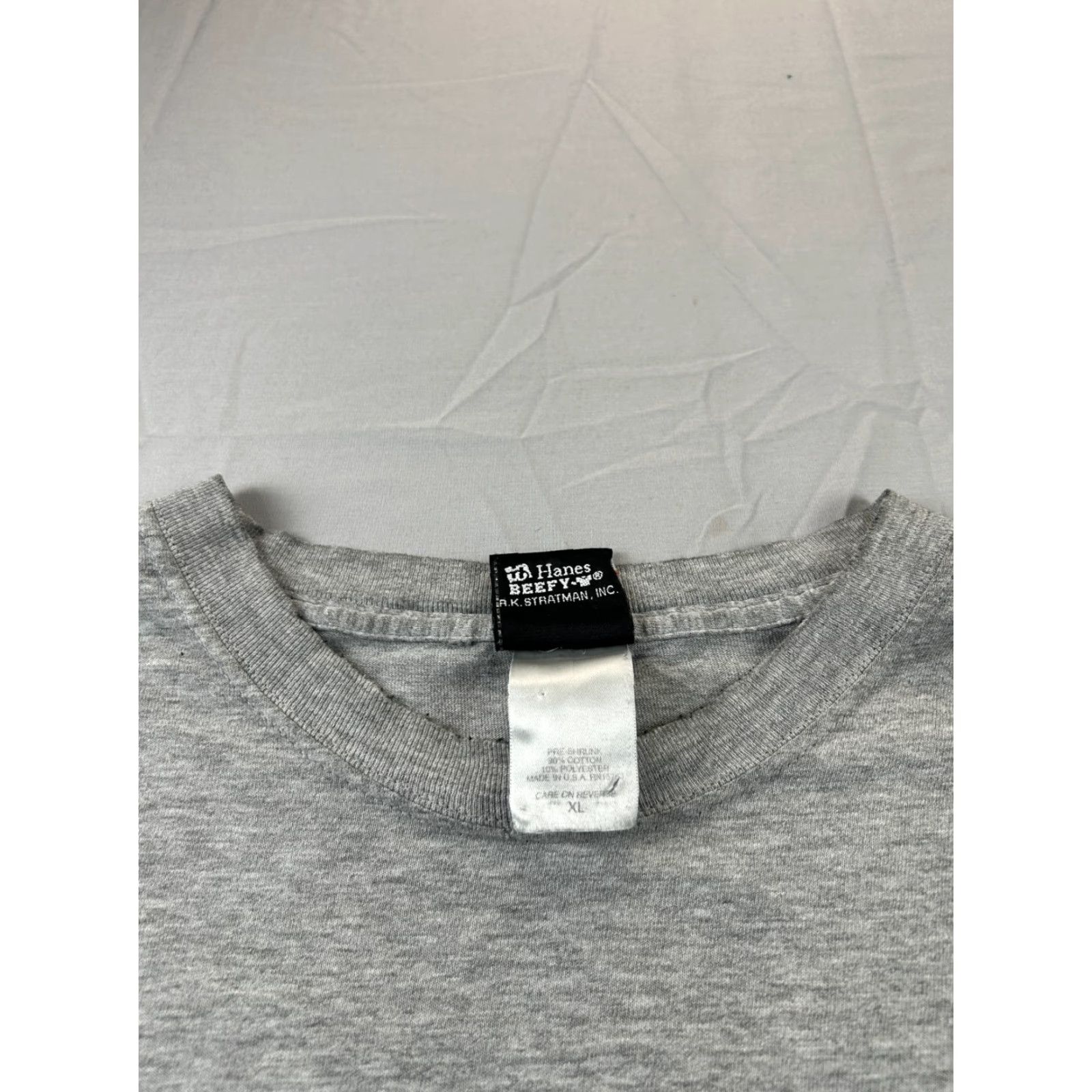 Harley Davidson VINTAGE Harley-Davidson XL Long Sleeve Hit Shirt Flame 100 Year Y2K Gray Mens XL Graphic Print Crew Neck Logo Decade 90s Brand Size US XL / EU 56 / 4 - 4 Thumbnail