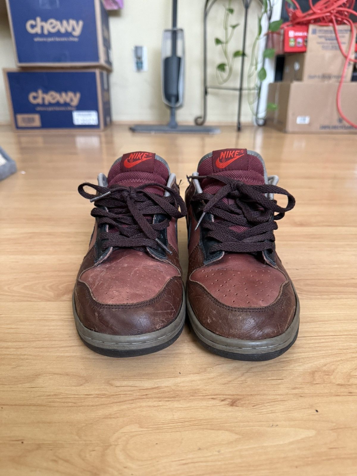 Nike 2005 Nike Dunk Low “Redwood Baroque Brown” Size US 8.5 / EU 41-42 - 4 Thumbnail