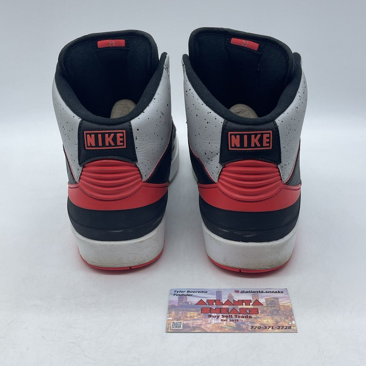 Jordan Brand Air Jordan 2 infrared 23 Size US 8.5 / EU 41-42 - 3 Thumbnail