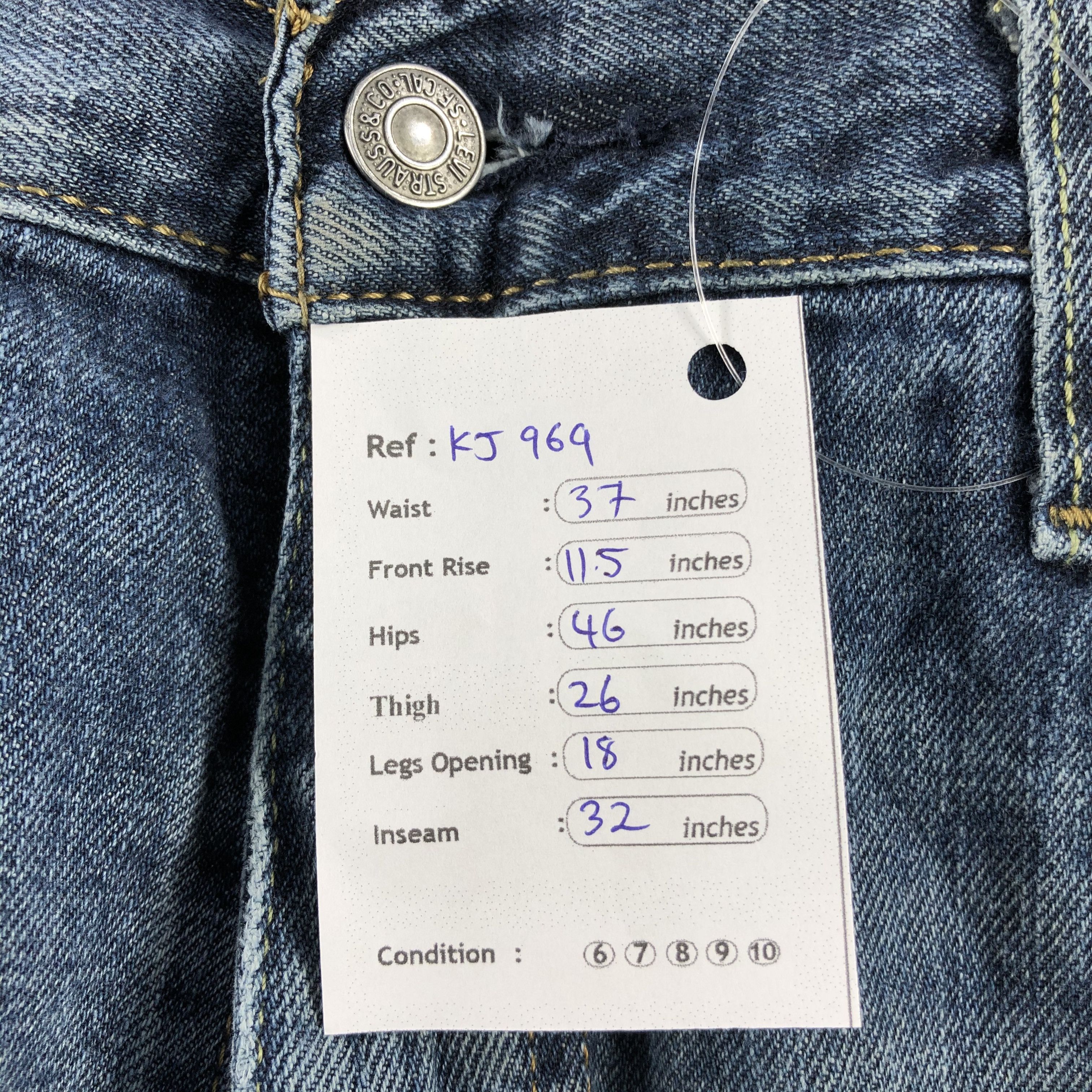 Levi's Vintage Levis 527 Jeans Flare Denim KJ969 Size US 36 / EU 52 - 18 Thumbnail