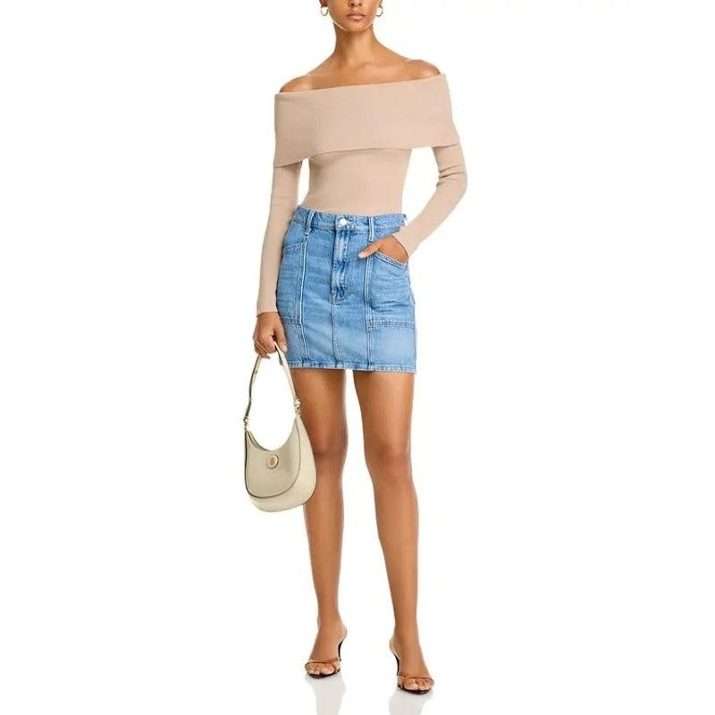 Vintage Havana Vintage Havana Women Off The Shoulder Slim Sweater Size S Size S / US 4 / IT 40 - 4 Thumbnail