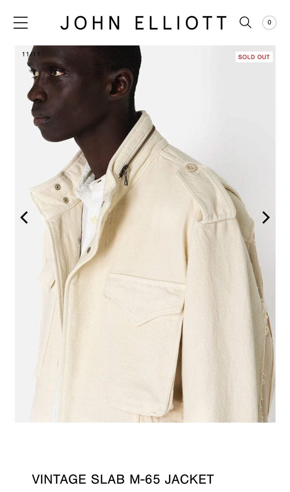 John Elliott John Elliott Vintage Frame M-65 Jacket Size US XL / EU 56 / 4 - 11 Thumbnail