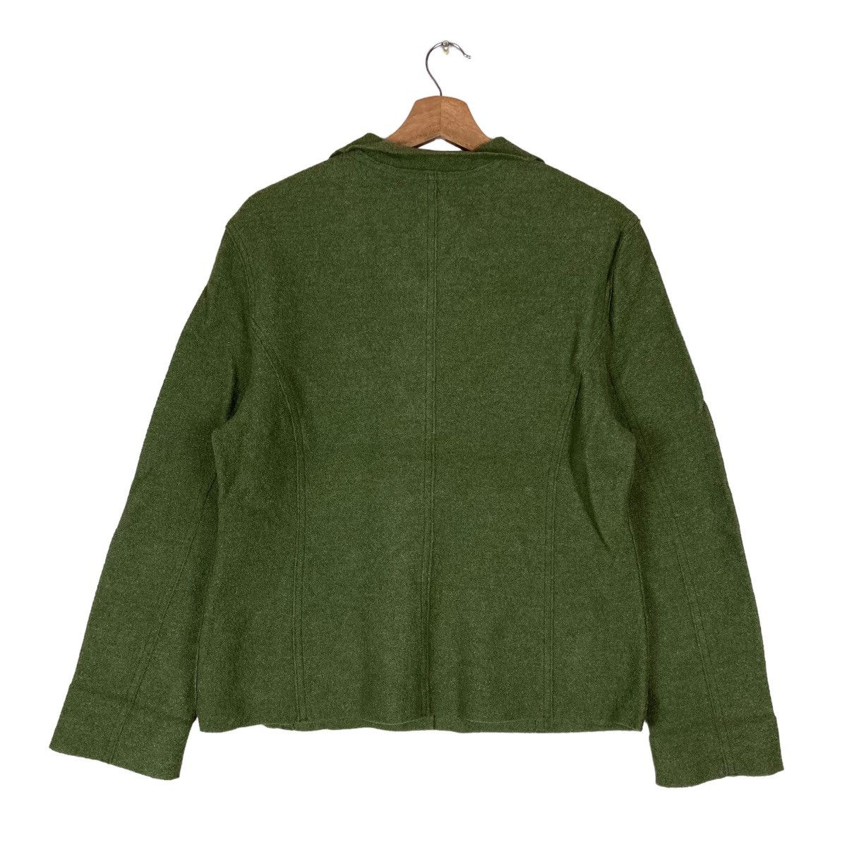 Vintage Vintage Valerie Stevens Flat Button Wool Light Jacket Size US S / EU 44-46 / 1 - 4 Thumbnail