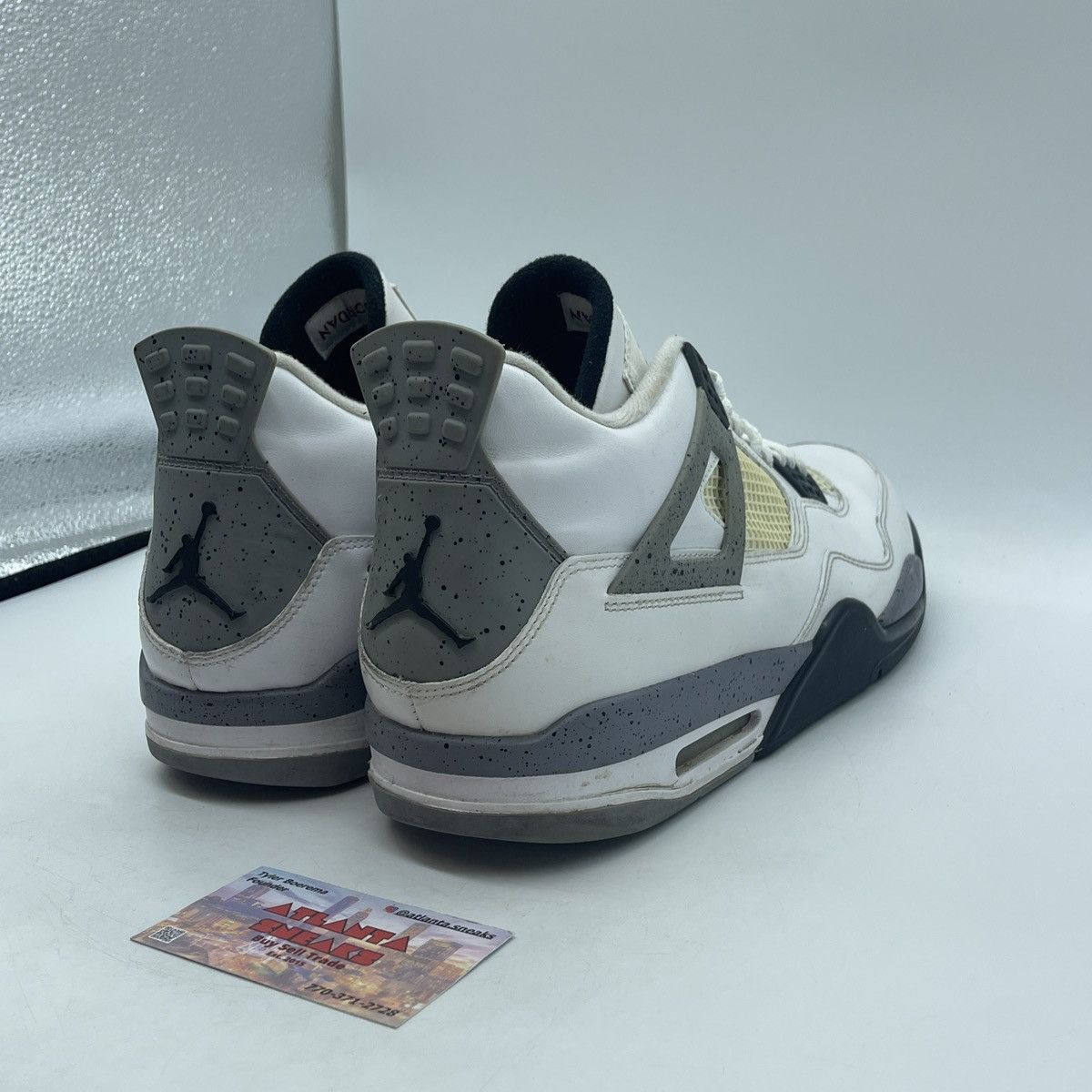 Jordan Brand Air Jordan 4 white cement Size US 14 / EU 47 - 5 Thumbnail