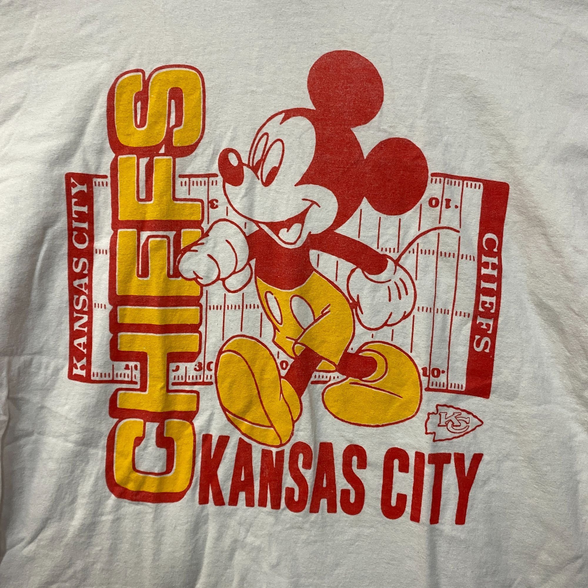 Disney Disney x Junk Food NFL Kansas City Chiefs Mickey Mouse Field Size US M / EU 48-50 / 2 - 2 Thumbnail