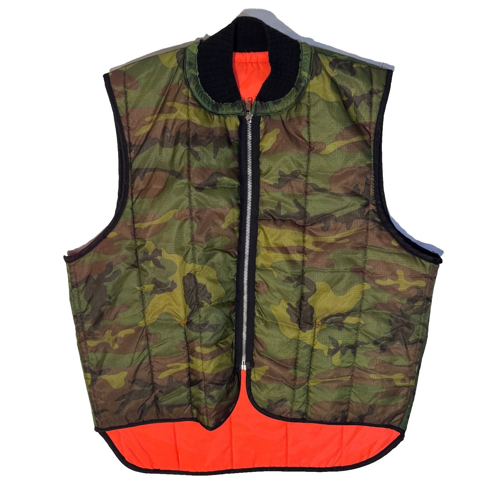SafTbak Vintage SafTBak Camo Blaze Orange Hunting Shot Gun Vest Larg Size US L / EU 52-54 / 3 - 1 Thumbnail
