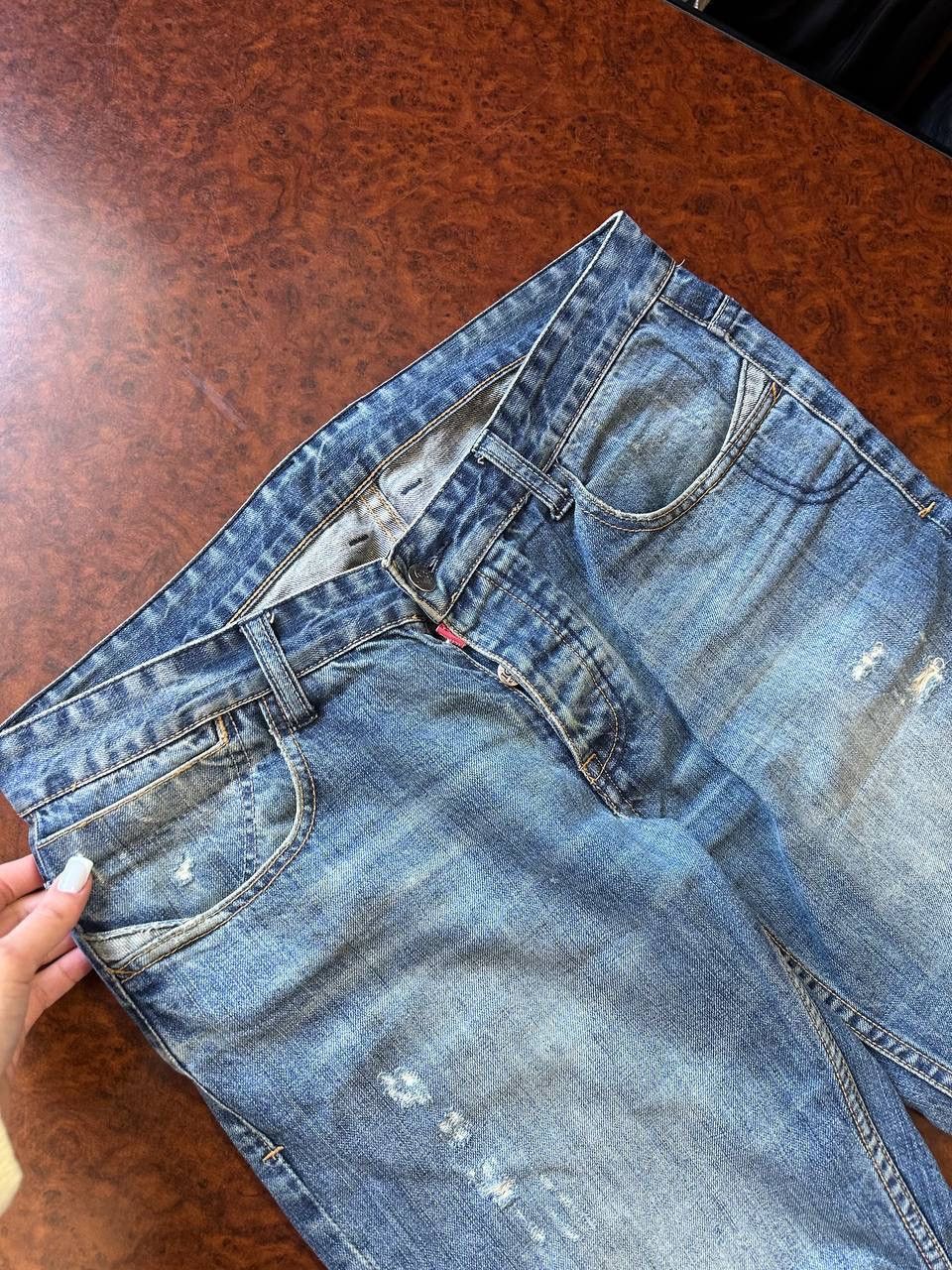 Iceberg Iceberg History Vintage 90s 80s denim jeans pants jnco baggy Size US 35 - 7 Thumbnail
