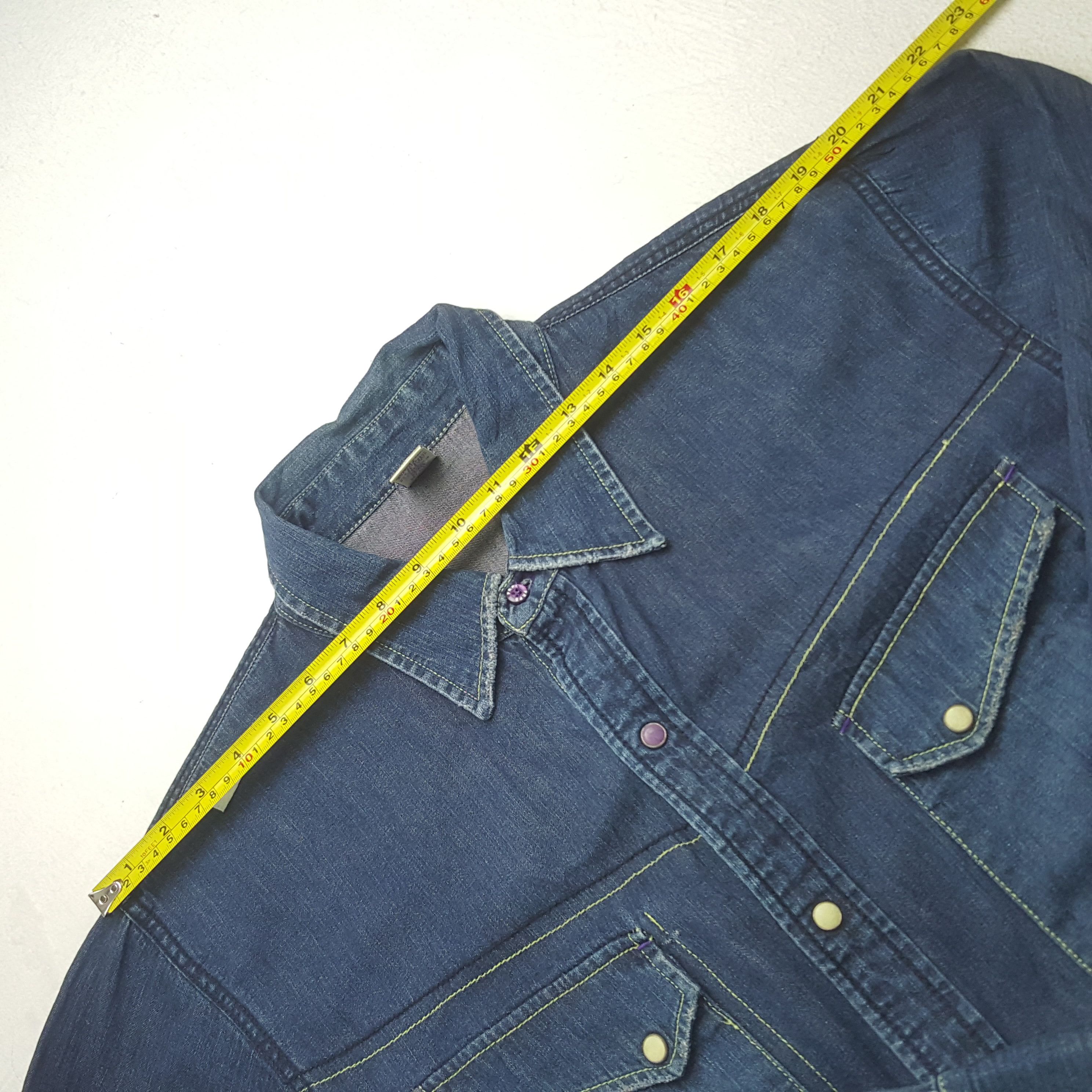 Prps Vintage PRPS Japanese Brand Denim Shirt RR8 Size US L / EU 52-54 / 3 - 10 Thumbnail