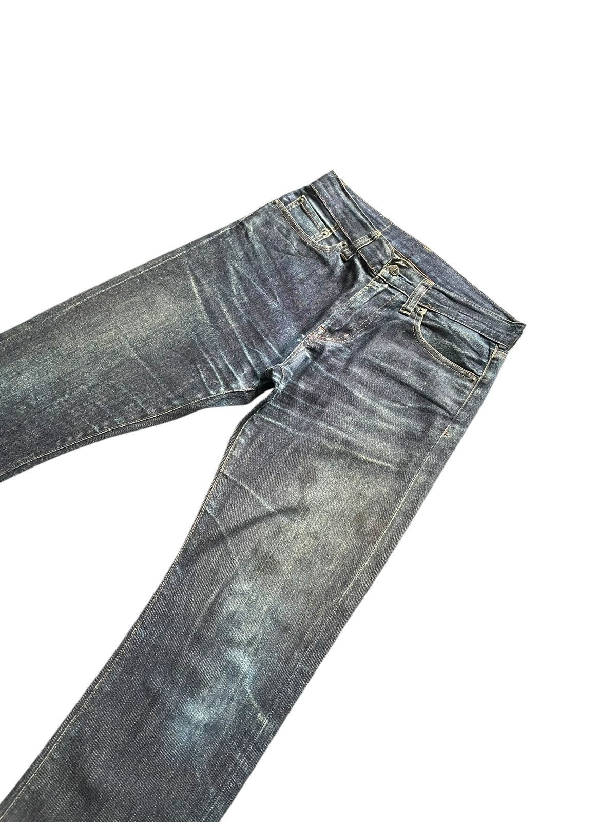 Japanese Brand × Uniqlo Uniqlo Faded Denim Size US 31 - 2 Thumbnail