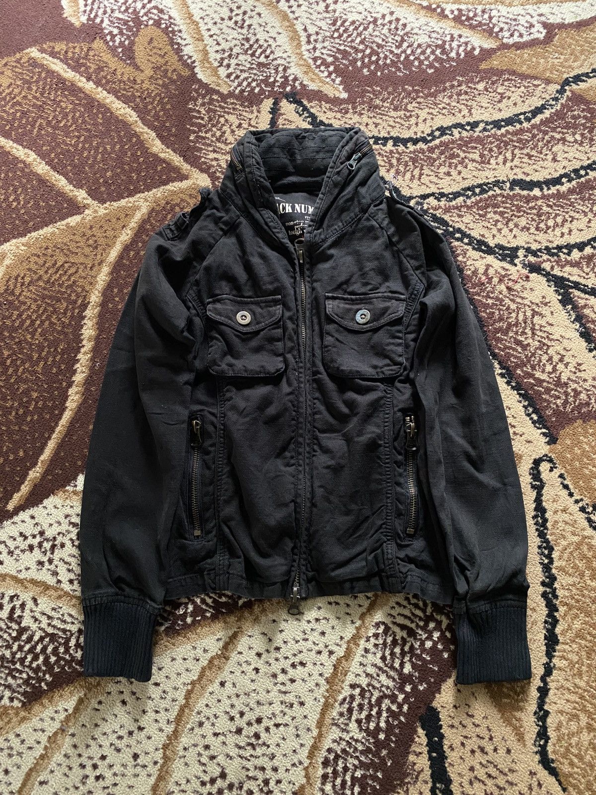 If Six Was Nine Back Number Bono Military Jacket Size US M / EU 48-50 / 2 - 1 Thumbnail