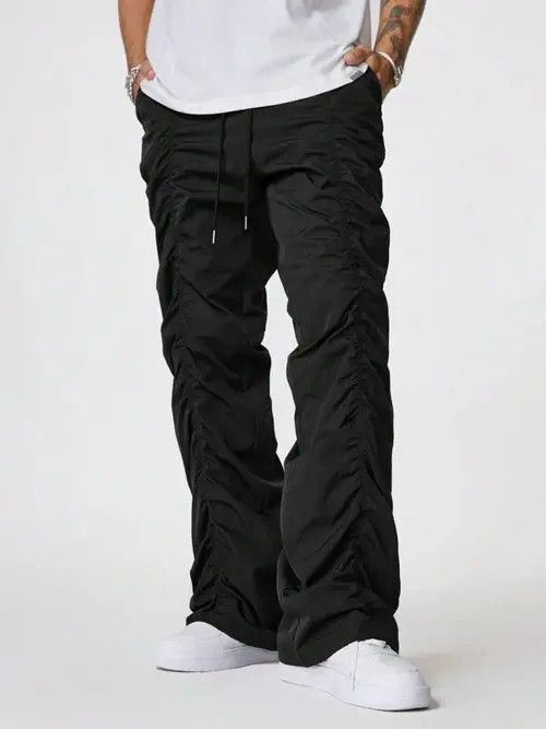 Japanese Brand × Vintage Straight Leg Casual Central Cee Sweatpants Size US 34 / EU 50 - 1 Thumbnail