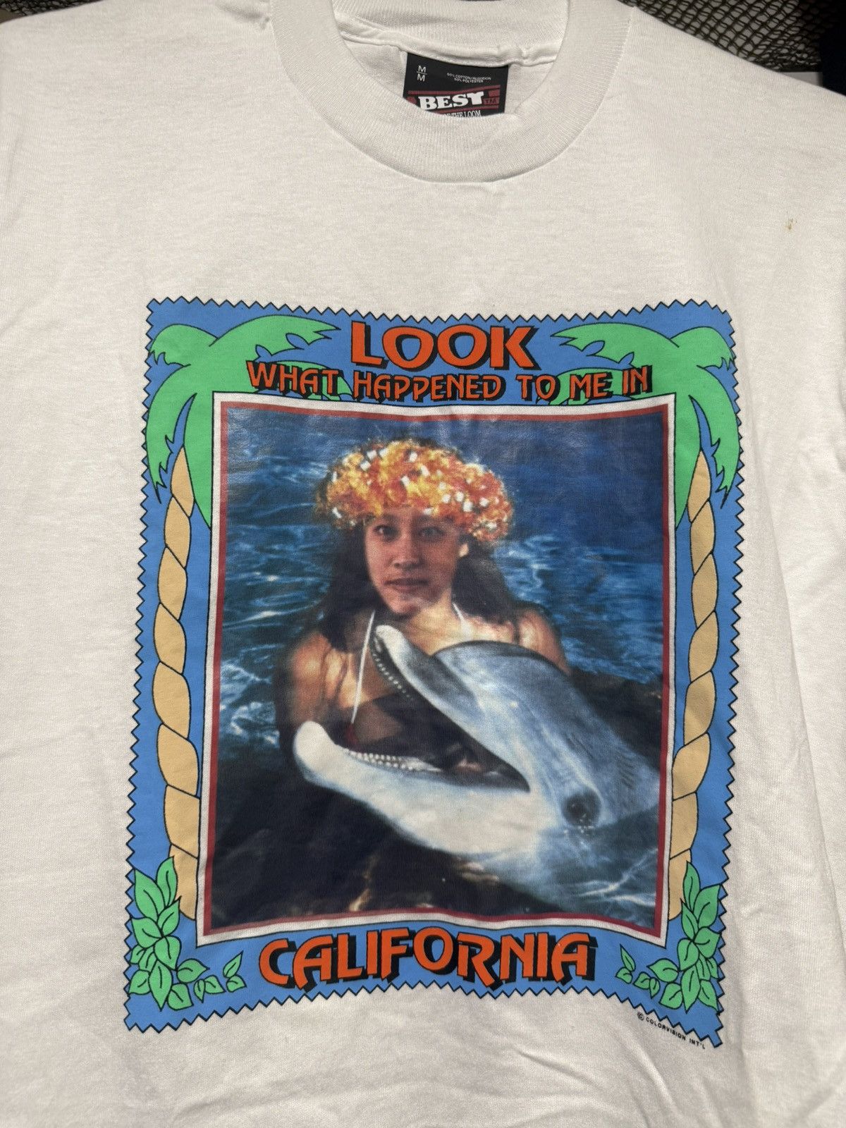 Vintage Vintage “Look what happened to me in California” shirt Size US M / EU 48-50 / 2 - 2 Thumbnail