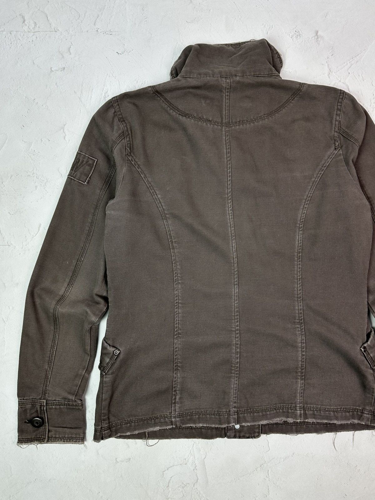 Vintage Vintage Washed Brown Multi pocket Jacket Size XL / US 12-14 / IT 48-50 - 9 Thumbnail
