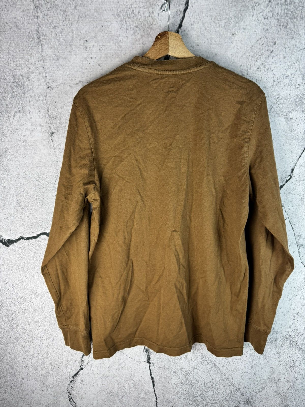 Supreme Supreme Long Sleeve Embroidered Size Small Brown Size US M / EU 48-50 / 2 - 2 Thumbnail