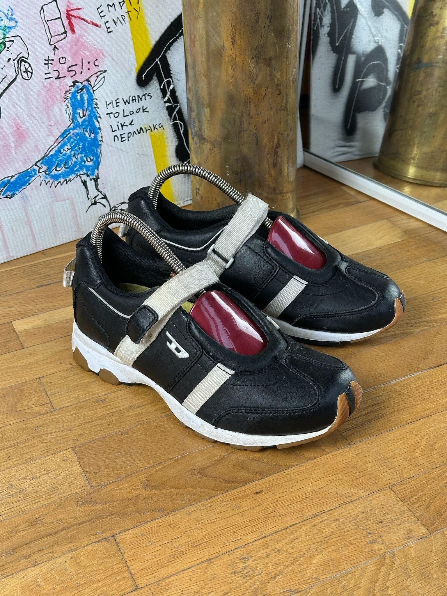 Diesel Y2k vintage Diesel shoes Size US 7 / IT 37 - 8 Thumbnail