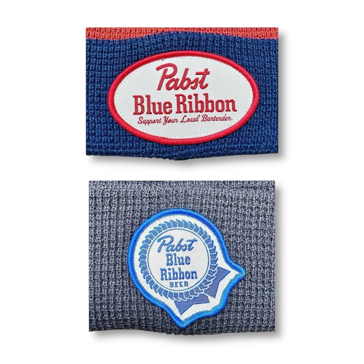 Mad Engine 2 pack Mad Engine Double Ribbon Red Blue Beanies Sz OS Size ONE SIZE - 8 Thumbnail