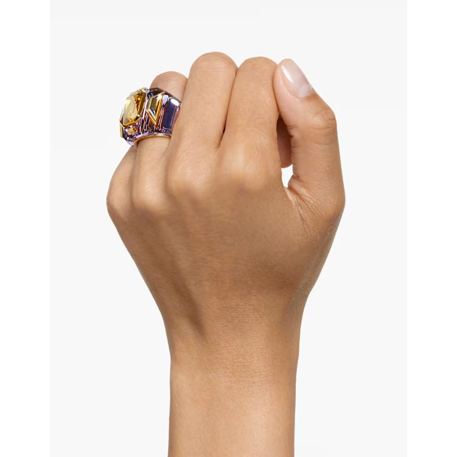 Swarovski Swarovski Chroma cocktail ring Purple, Eur 55 7 USA Size ONE SIZE - 9 Thumbnail