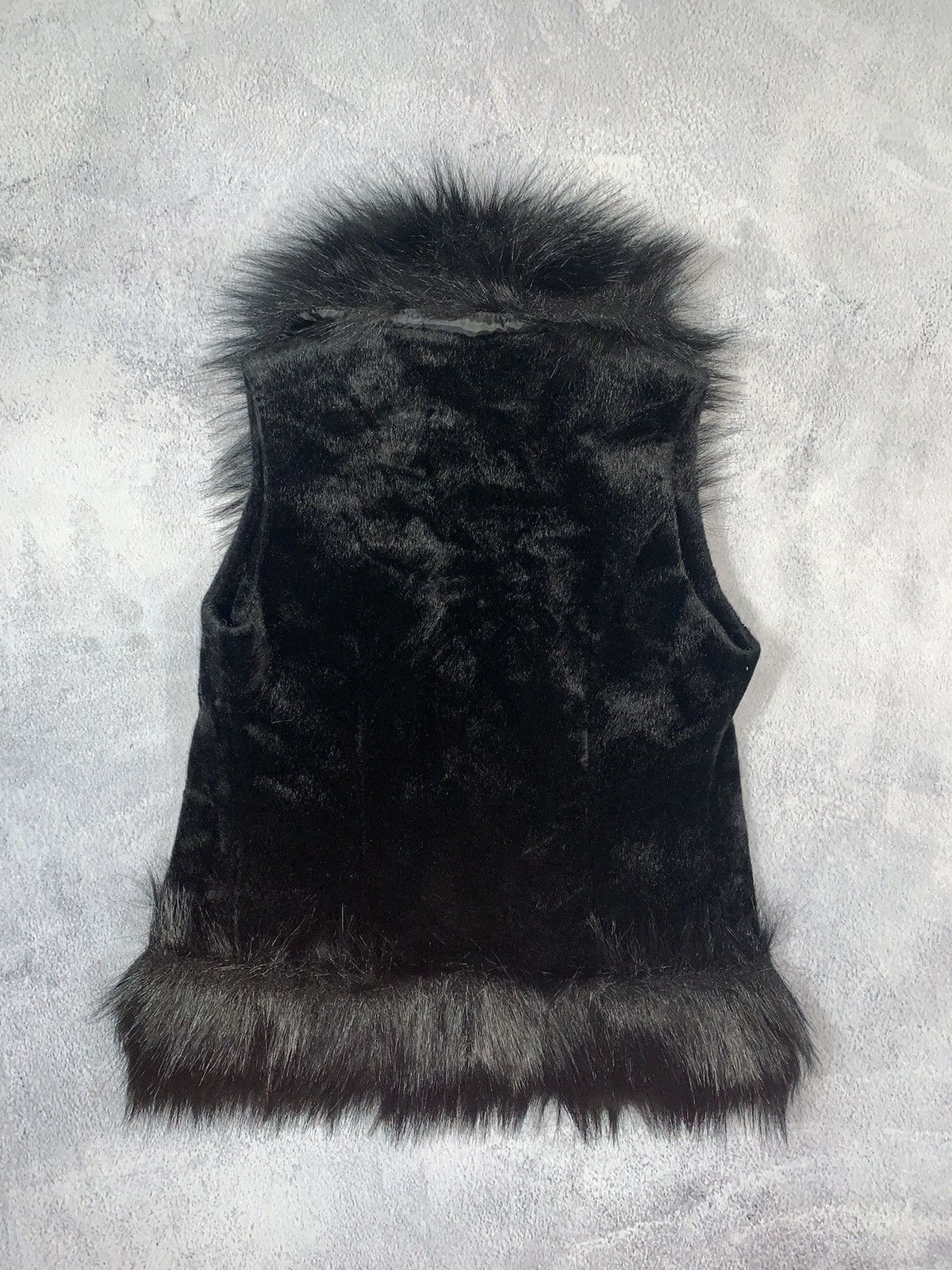 Vintage Vintage 90s Fur Faux vest AvantGarde japanese Size M / US 6-8 / IT 42-44 - 3 Thumbnail
