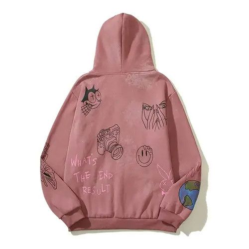 Other Hoodie Graffiti Mud Pullover Hoodies Unisex Size US L / EU 52-54 / 3 - 3 Thumbnail