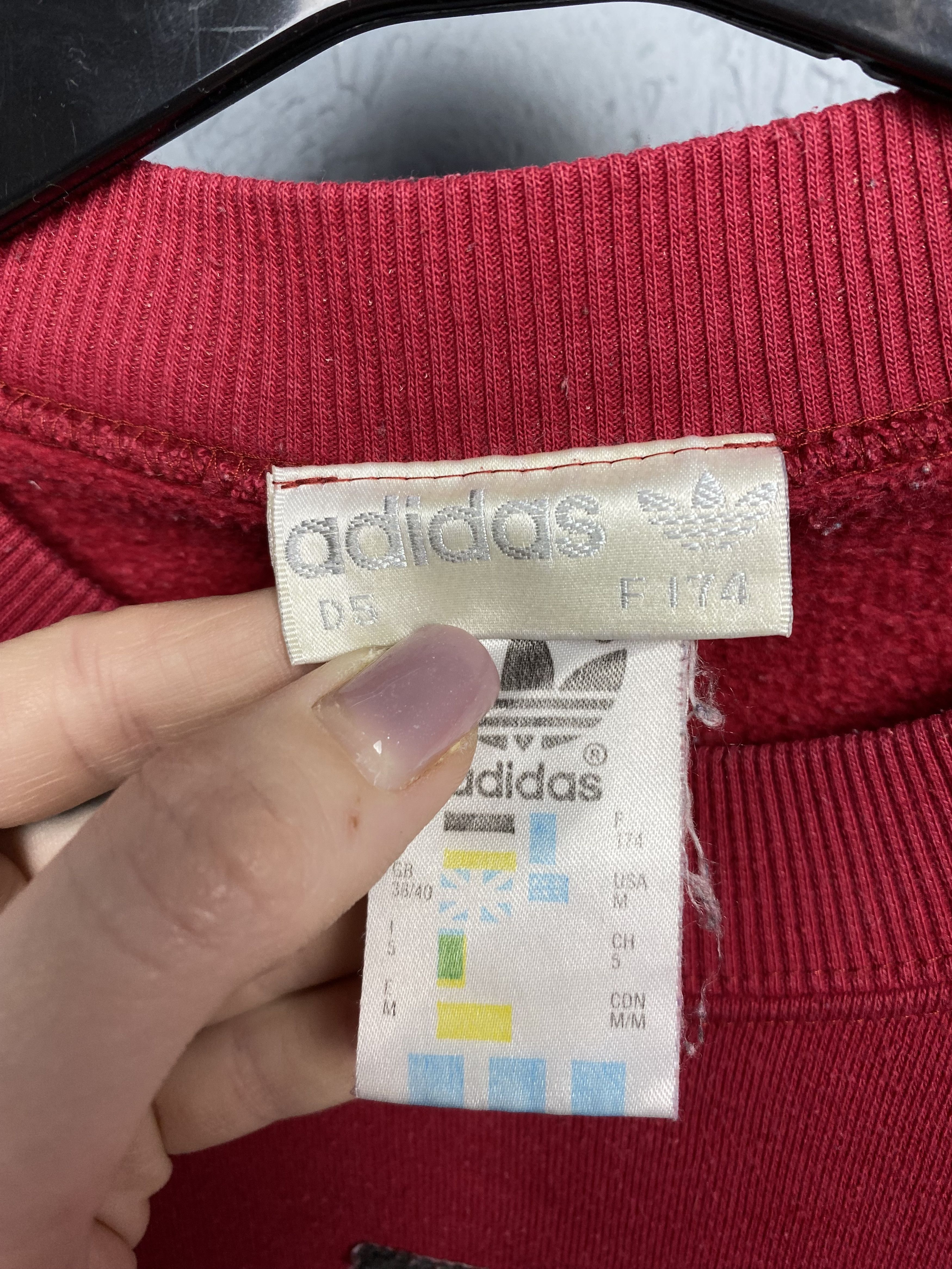 Adidas × Vintage Adidas Athletic 90s Vintage Mens Sweatshirt Size US M / EU 48-50 / 2 - 4 Thumbnail