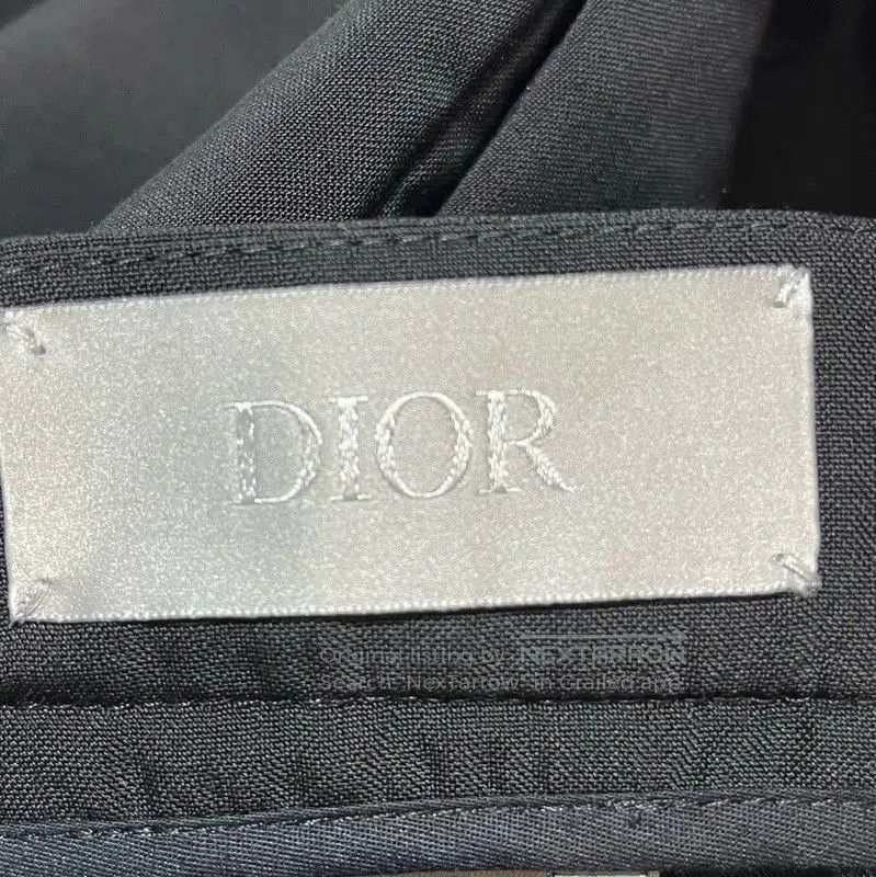 Dior Dior Black Wool Men's Casual Trousers . Size US 34 / EU 50 - 4 Thumbnail