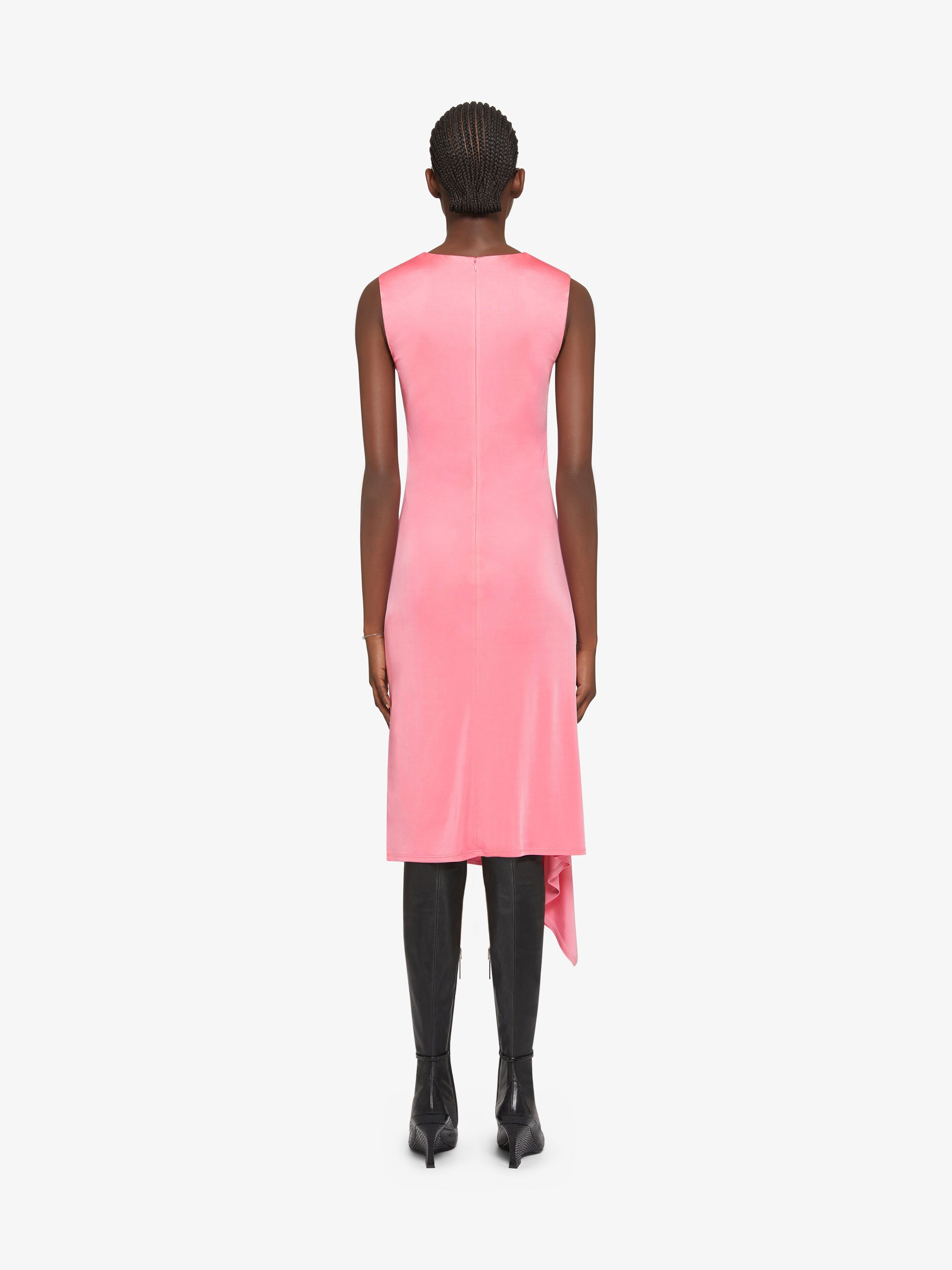 Givenchy o1y0925 Midi Dress in Pink Size M / US 6-8 / IT 42-44 - 5 Thumbnail