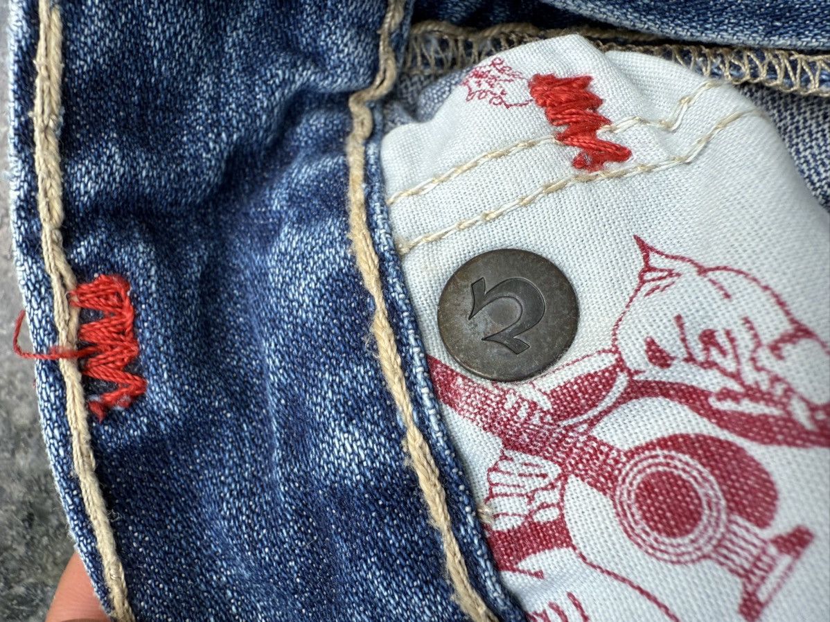 True Religion 90’s TRUE RELIGION RARE POCKET LOGO Y2K DENIM RETRO PANTS Size US 38 / EU 54 - 18 Thumbnail
