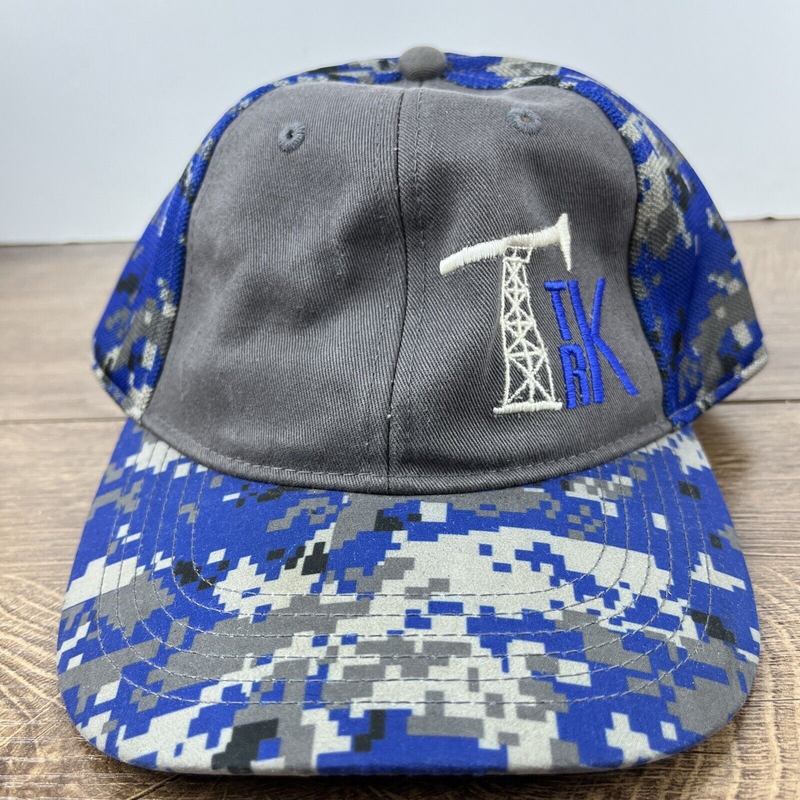 Other TRK Hat TRK Hat Gray Hat Adjustable Gray Adult Size Hat Size ONE SIZE - 4 Thumbnail