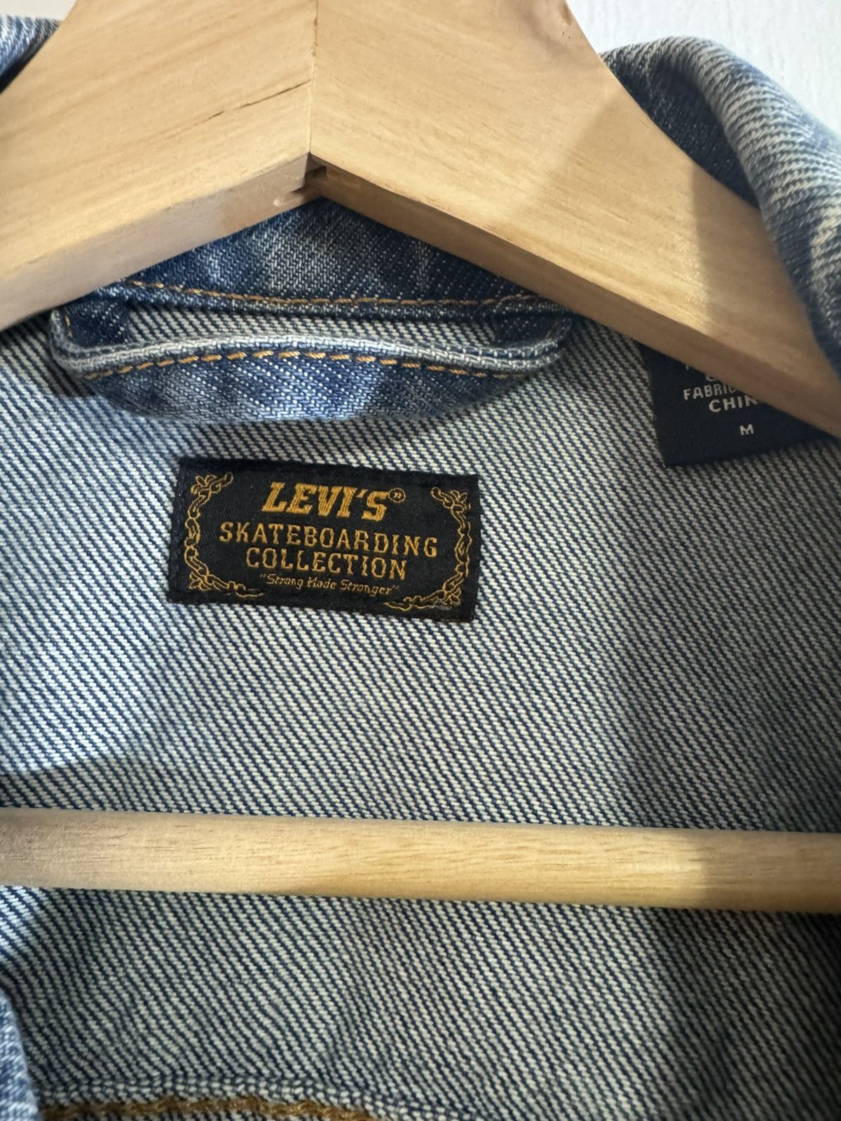 Levi's × Levi's Vintage Clothing Levi’s Skateboarding Denim Jacket Size US M / EU 48-50 / 2 - 3 Thumbnail