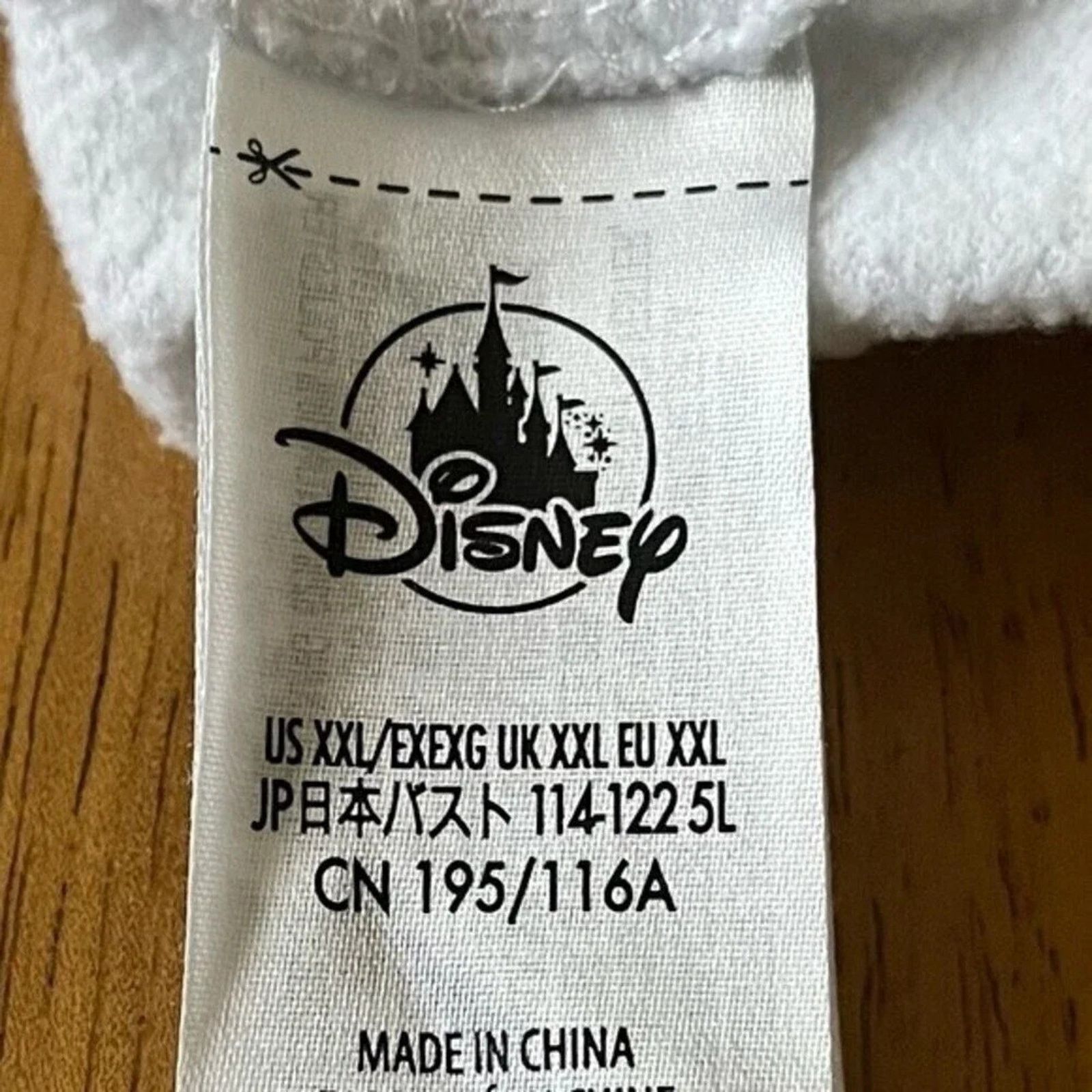 Disney Disney hoodie with “Bellissima” across the front, size XXL Size US XXL / EU 58 / 5 - 6 Thumbnail