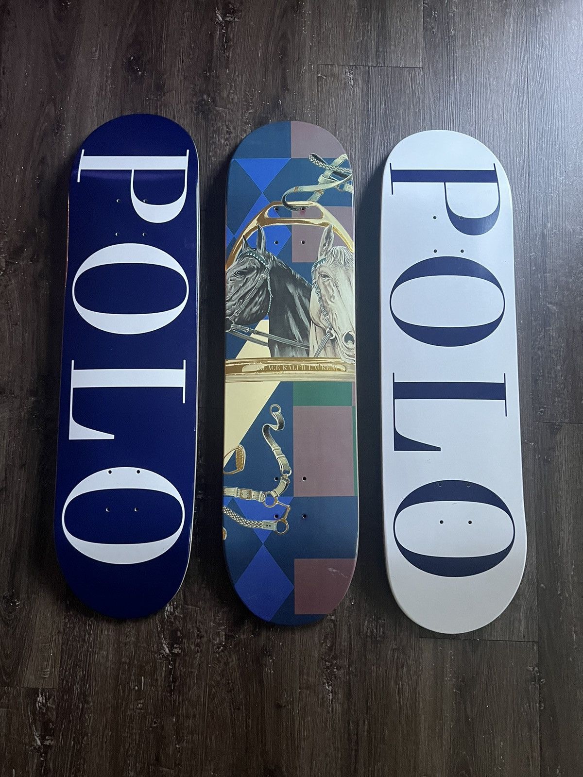 Ralph Lauren Palace x Ralph Lauren Skateboard Decks Set of 3 | Grailed