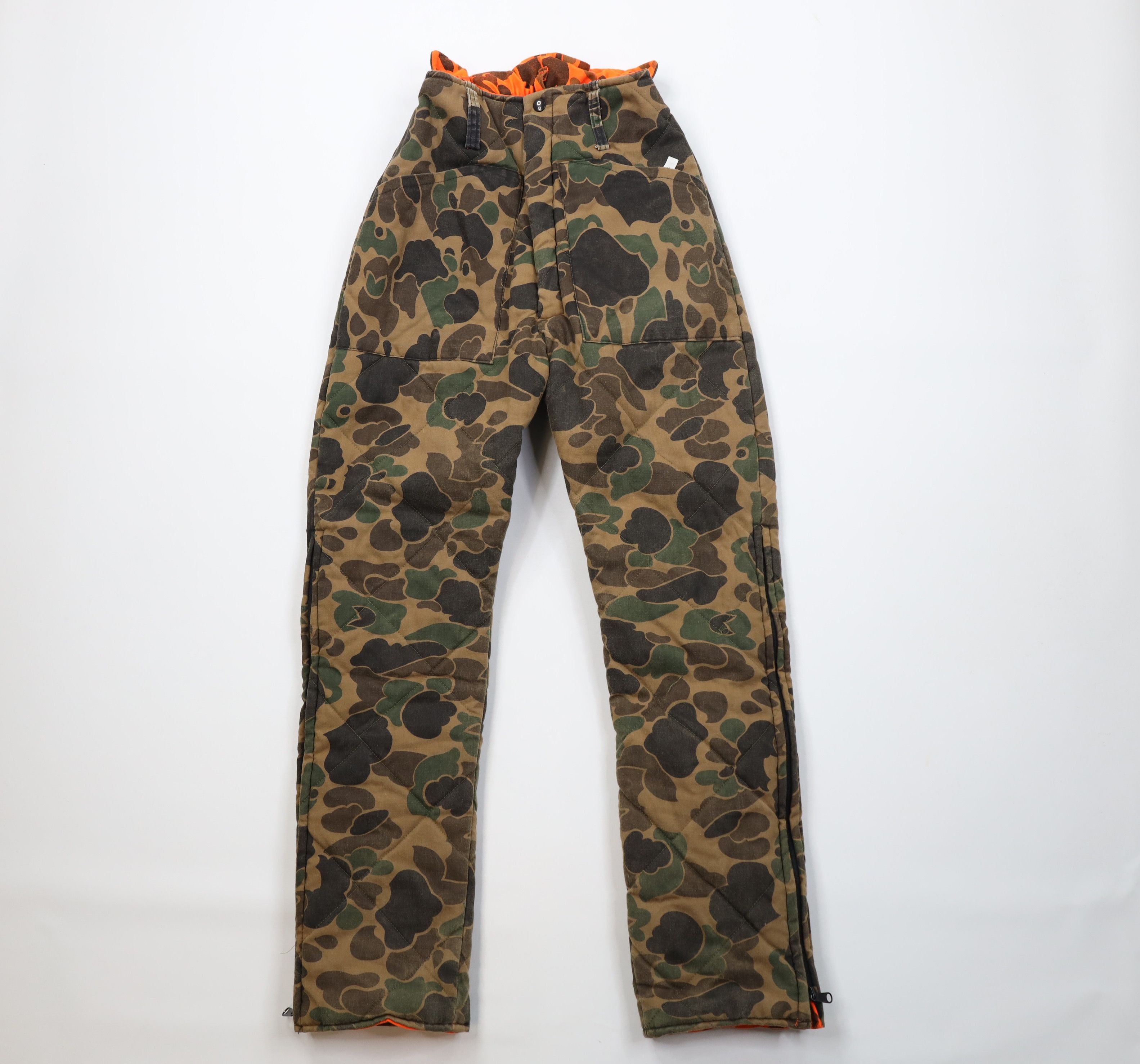 Vintage Vintage 60s 70s Streetwear Reversible Camouflage Snow Pants Size US 32 / EU 48 - 1 Thumbnail