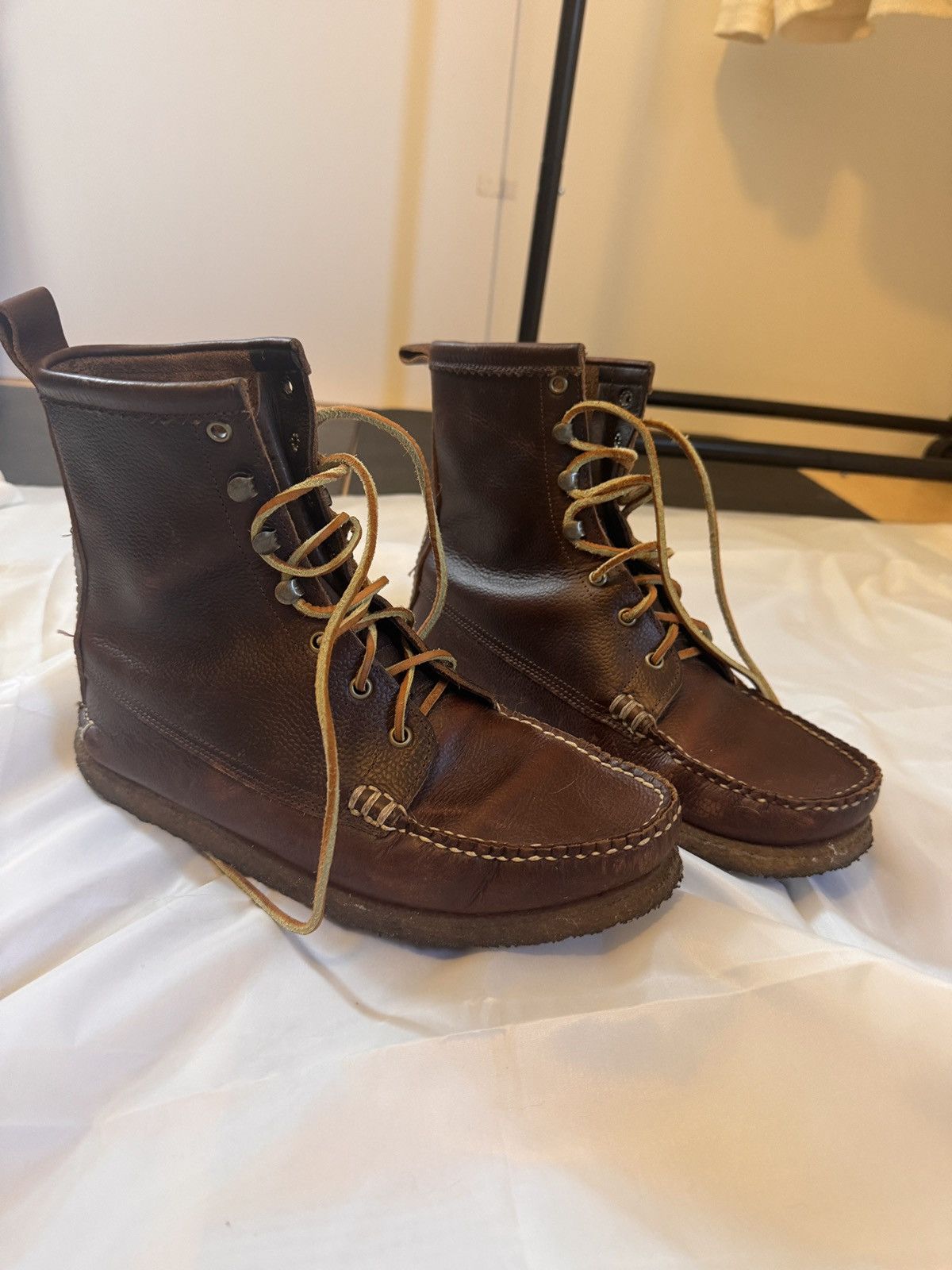Yuketen Made In The USA Leather Moc Boots