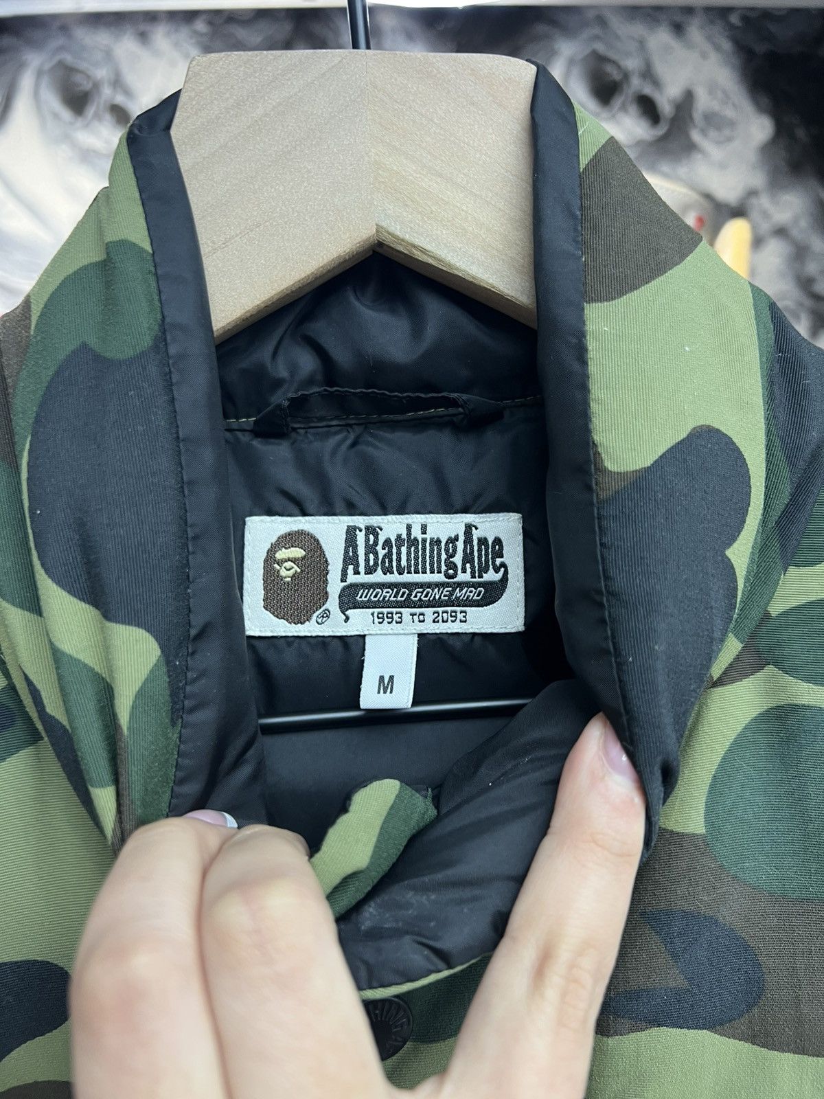 Bape Bape Green Camo Vest Size US M / EU 48-50 / 2 - 4 Thumbnail