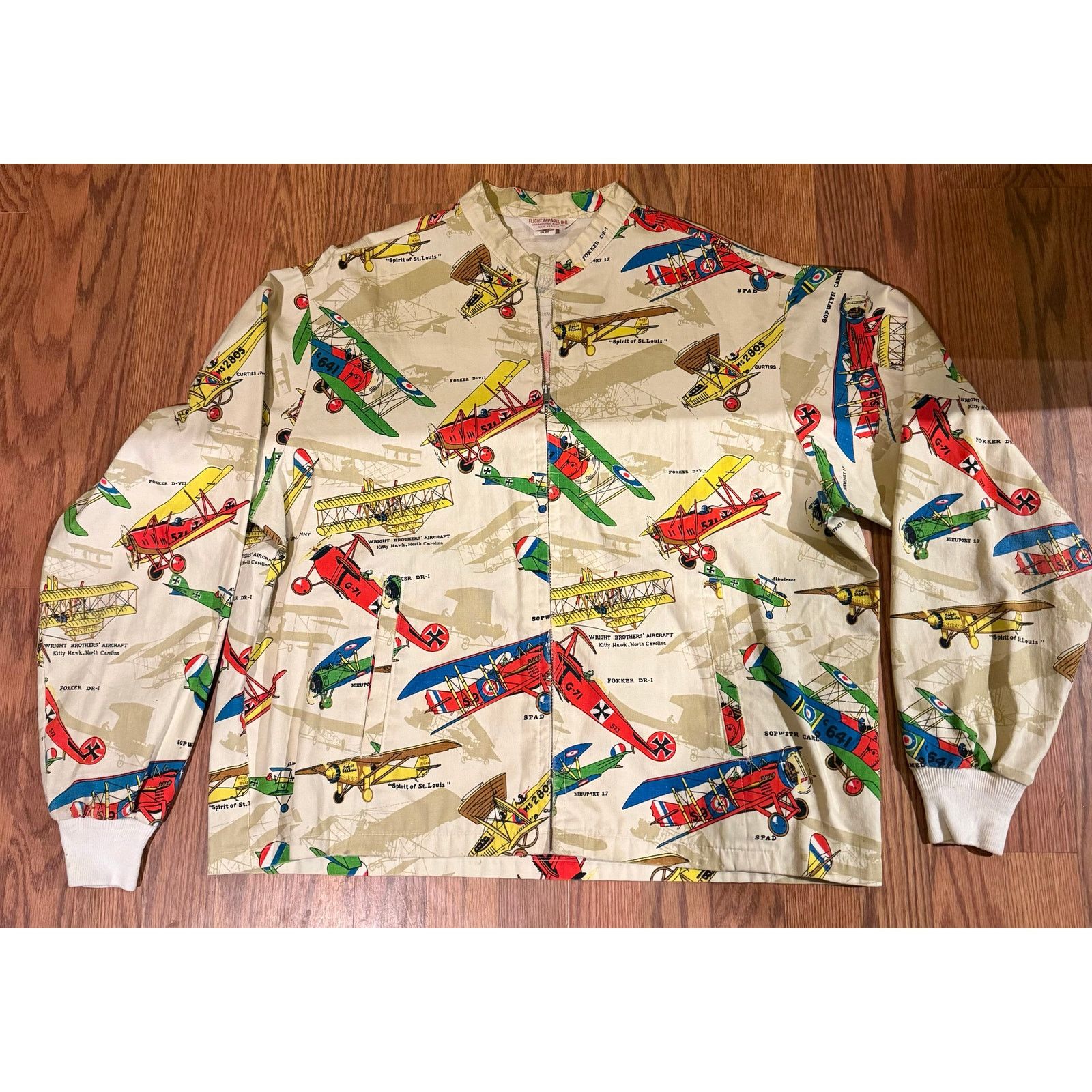 Other 1960s Flight Apparel AOP Airplane Jacket Size XL Size US XL / EU 56 / 4 - 1 Thumbnail