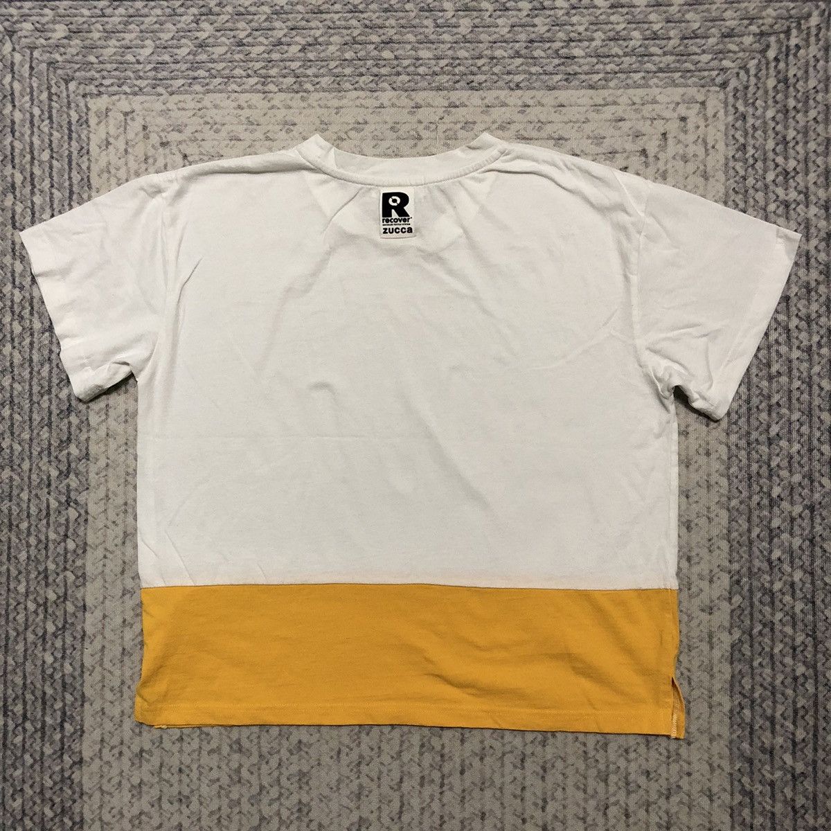 CABANE de ZUCCa Rare Vintage Zucca Colourblock Oversize Crop Tees Size US XS / EU 42 / 0 - 6 Thumbnail