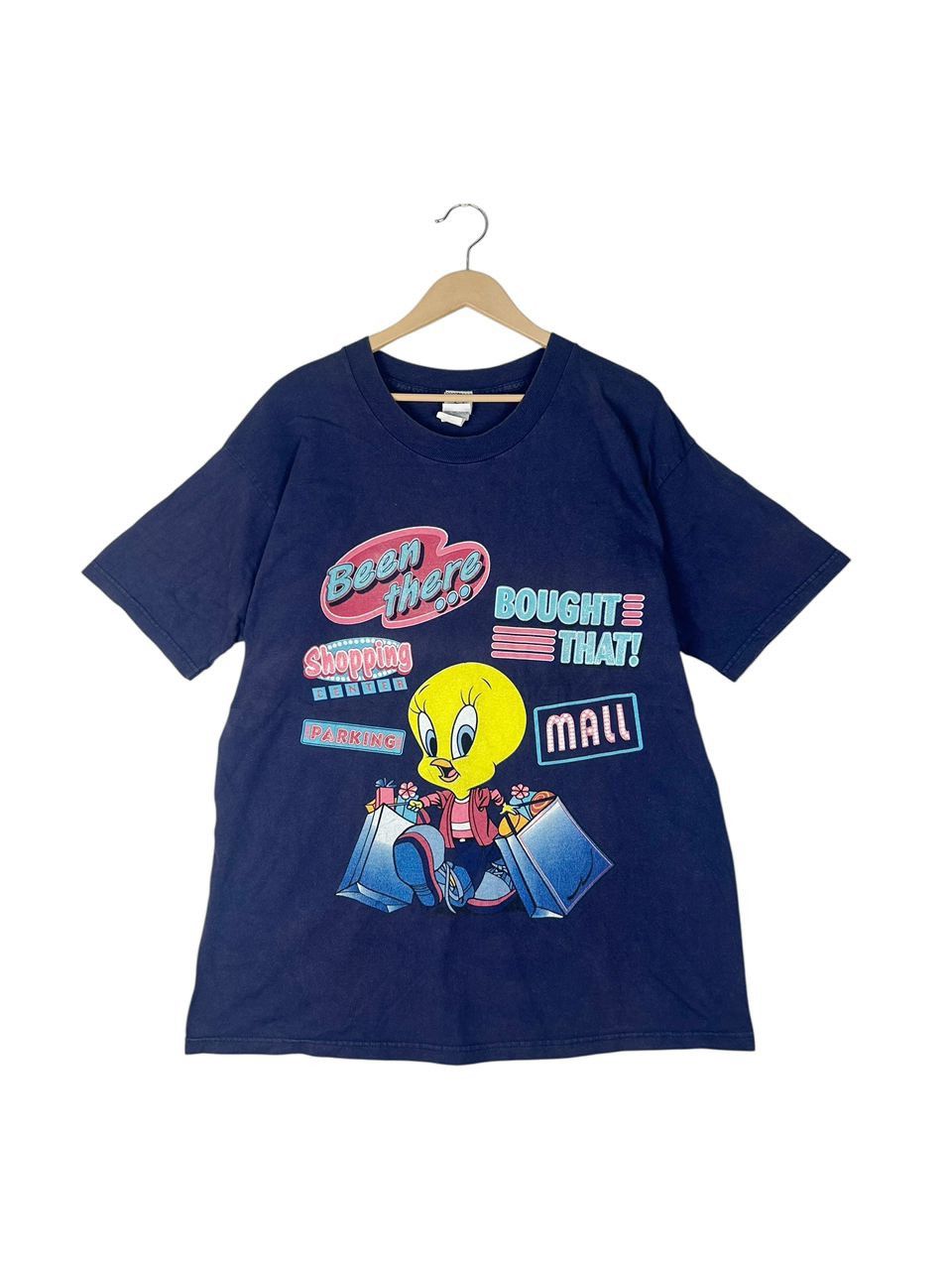 Vintage Vintage 90s Tweety Cartoon by Looney Tunes Size US XL / EU 56 / 4 - 1 Thumbnail