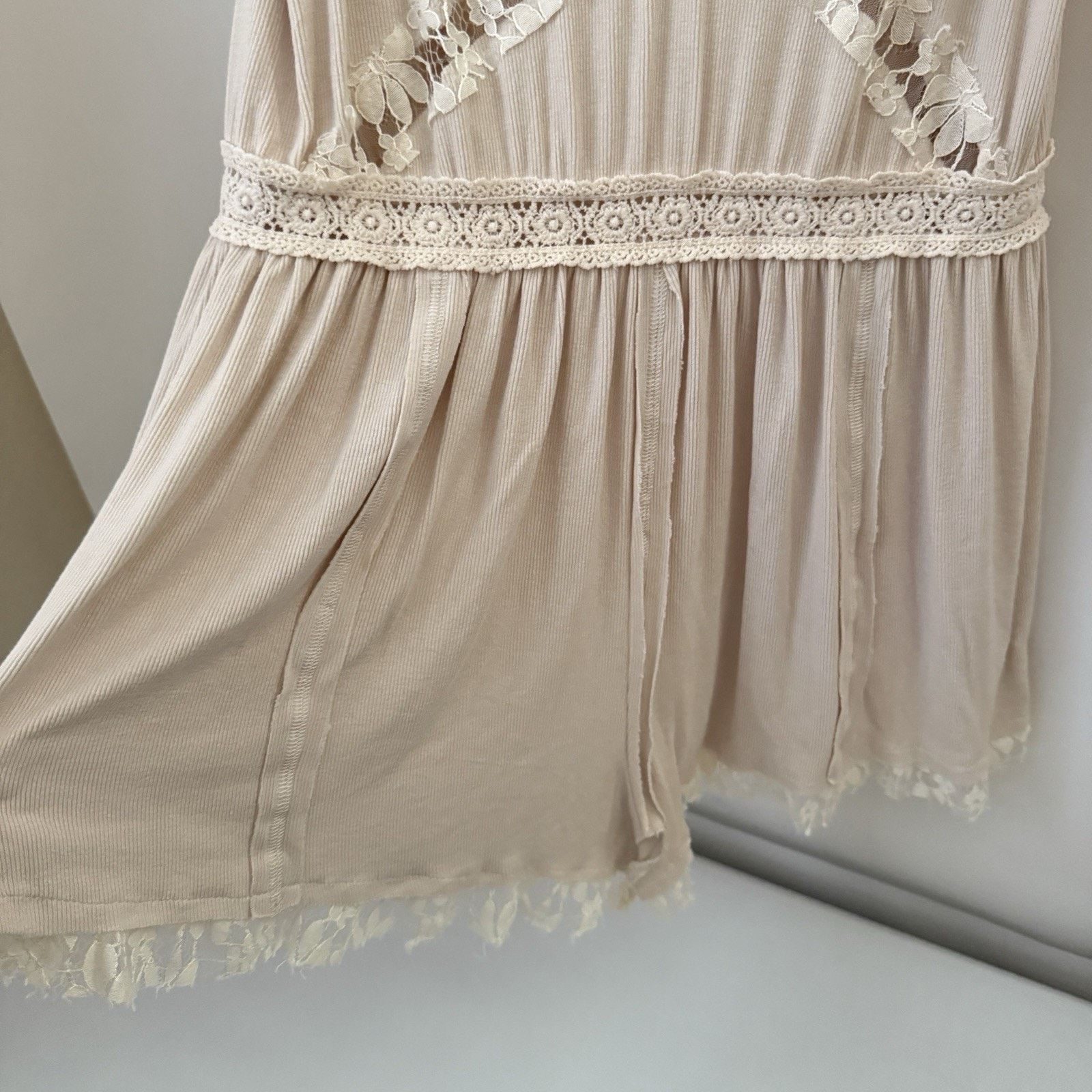 Other POL Clothing Romantic Boho Baby Doll Tank Lace Day to Night Size M / US 6-8 / IT 42-44 - 6 Thumbnail