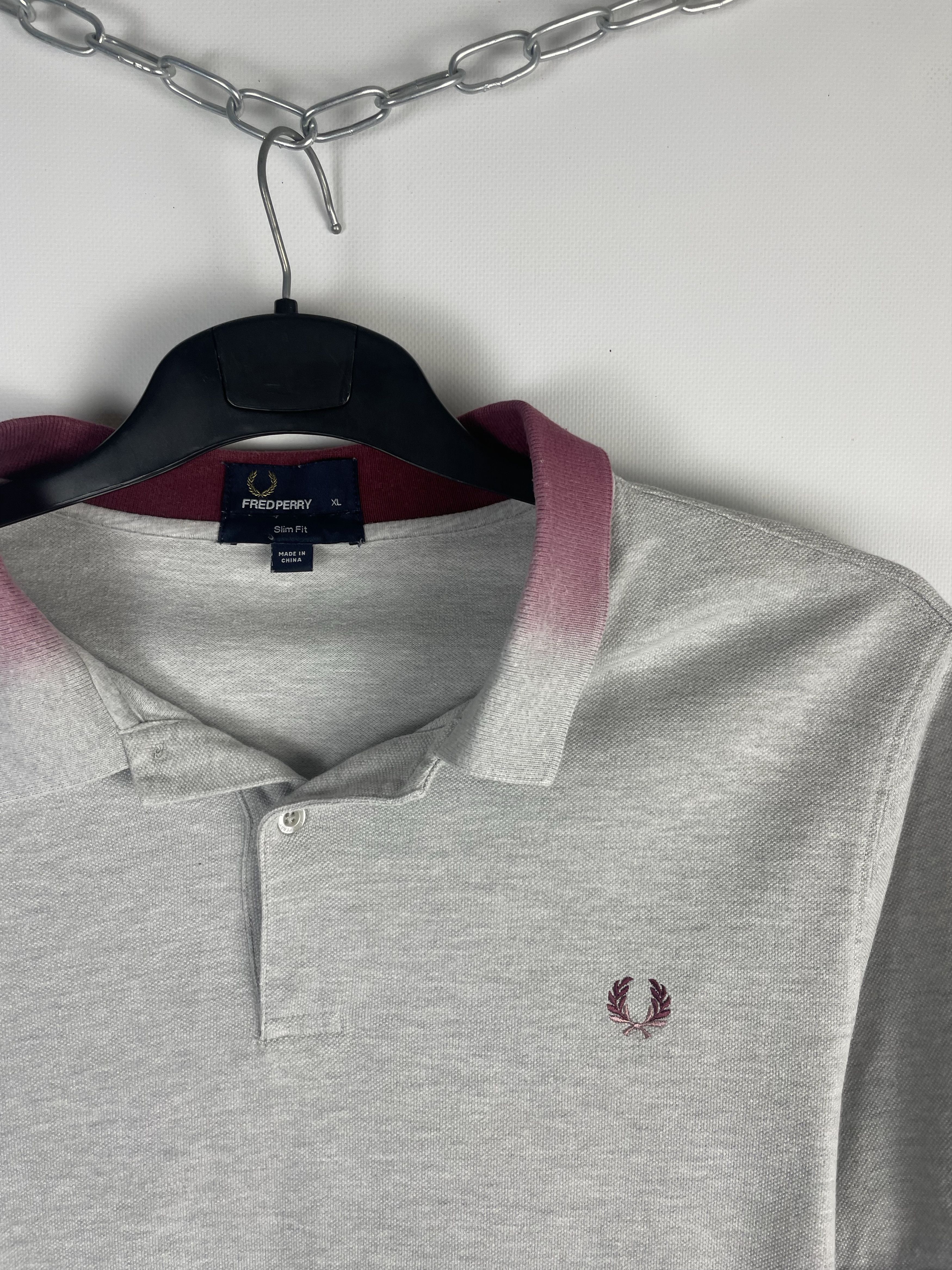 Fred Perry × Vintage Polo Fred Perry Vintage Casual Y2k Style Size US XL / EU 56 / 4 - 4 Thumbnail