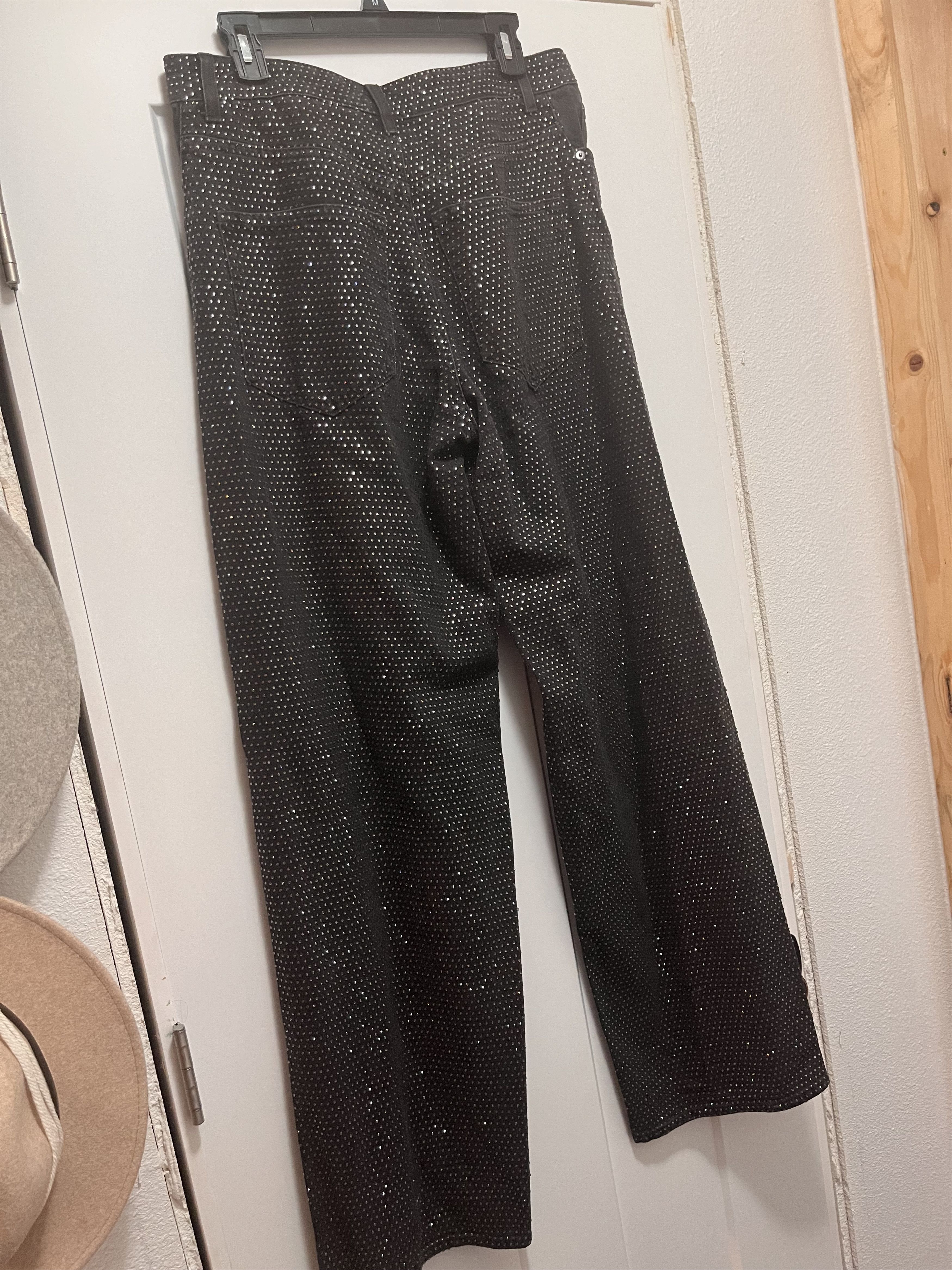 H&M × Hypebeast H&M Studio AW23 Rhinestone-embellished jeans Size US 31 - 2 Thumbnail