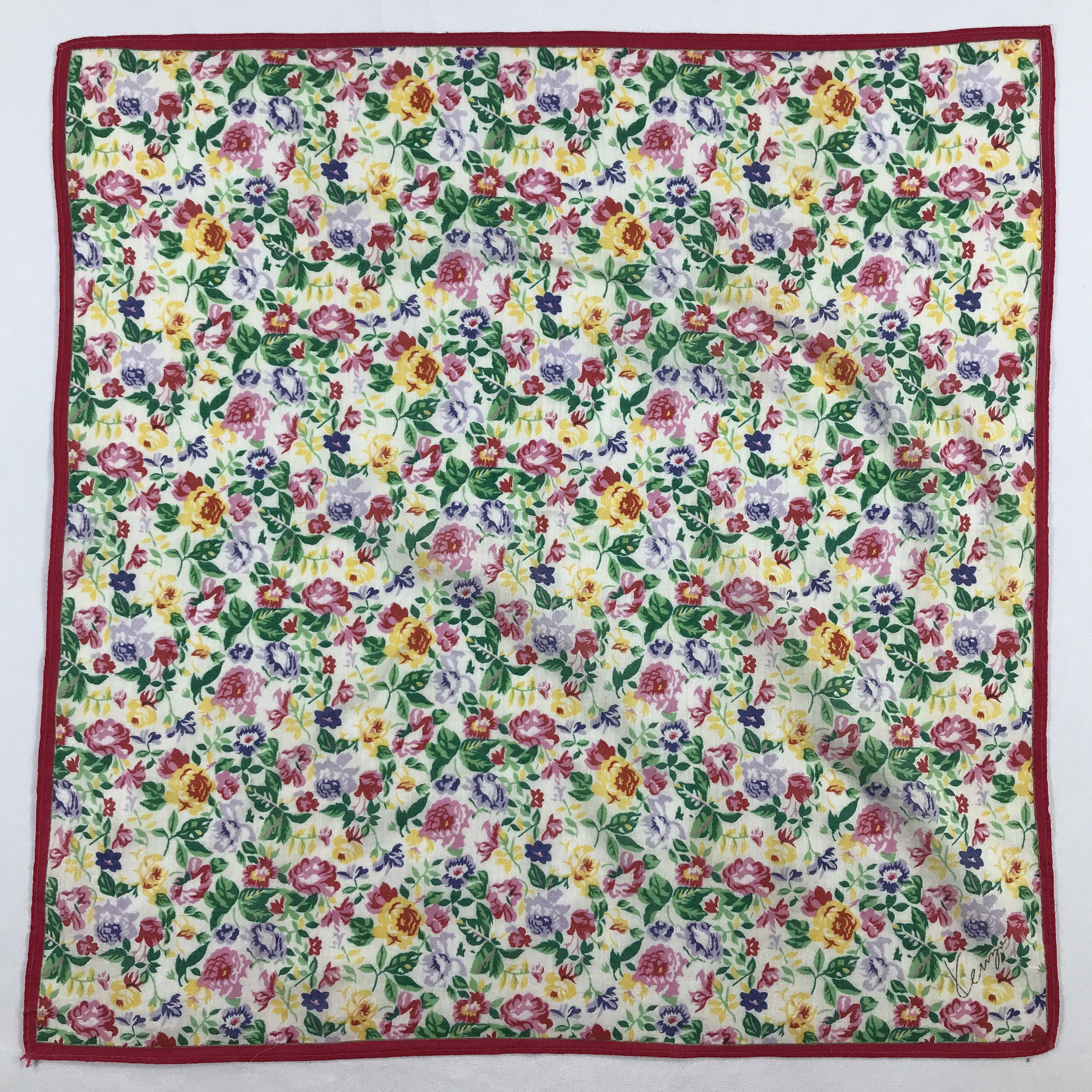 Kenzo × Vintage Kenzo Bandana / Handkerchief / Neckerchief - S2043 Size ONE SIZE - 1 Thumbnail