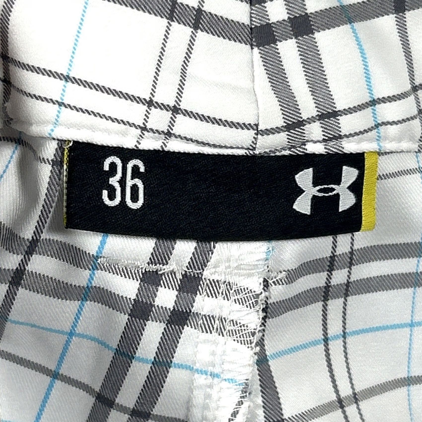 Under Armour Under Armour Golf Shirt Plaid Chino Performance Preppy Casual 36R Size US 38 / EU 54 - 7 Thumbnail