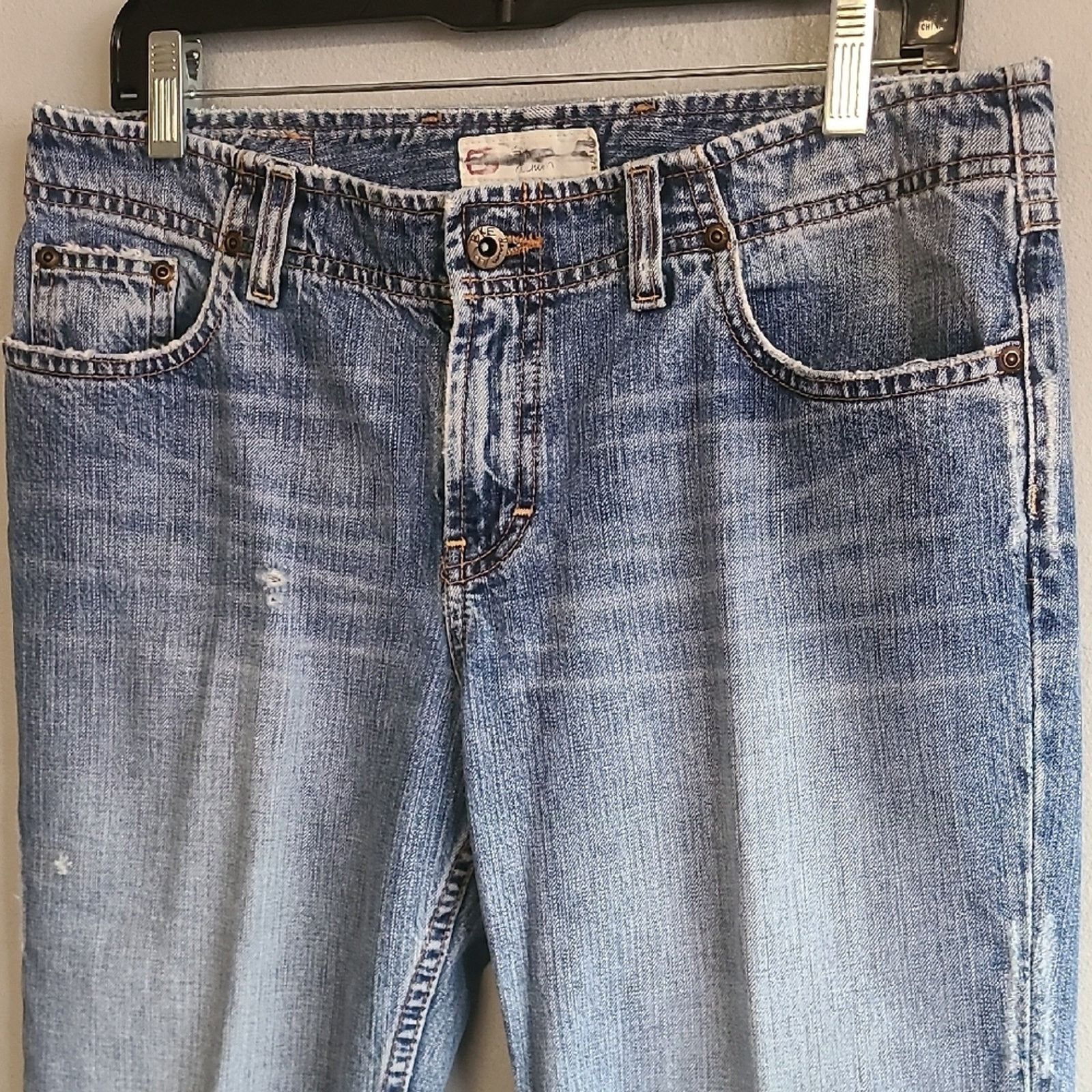 BKE Women's 30" x 31.5" BKE Buckle jeans straight leg Size 32" / US 10 / IT 46 - 2 Thumbnail