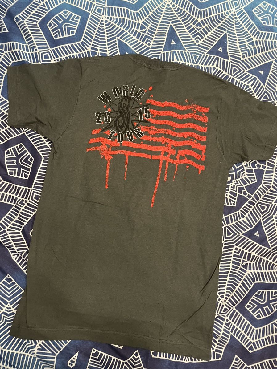 Band Tees × Slipknot Slipknot 2015 World Tour Shirt Size US S / EU 44-46 / 1 - 3 Thumbnail